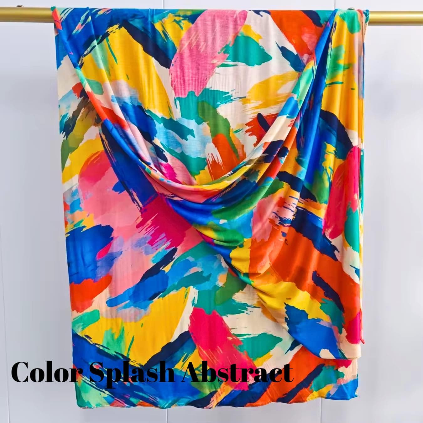 double printed jersey hijab