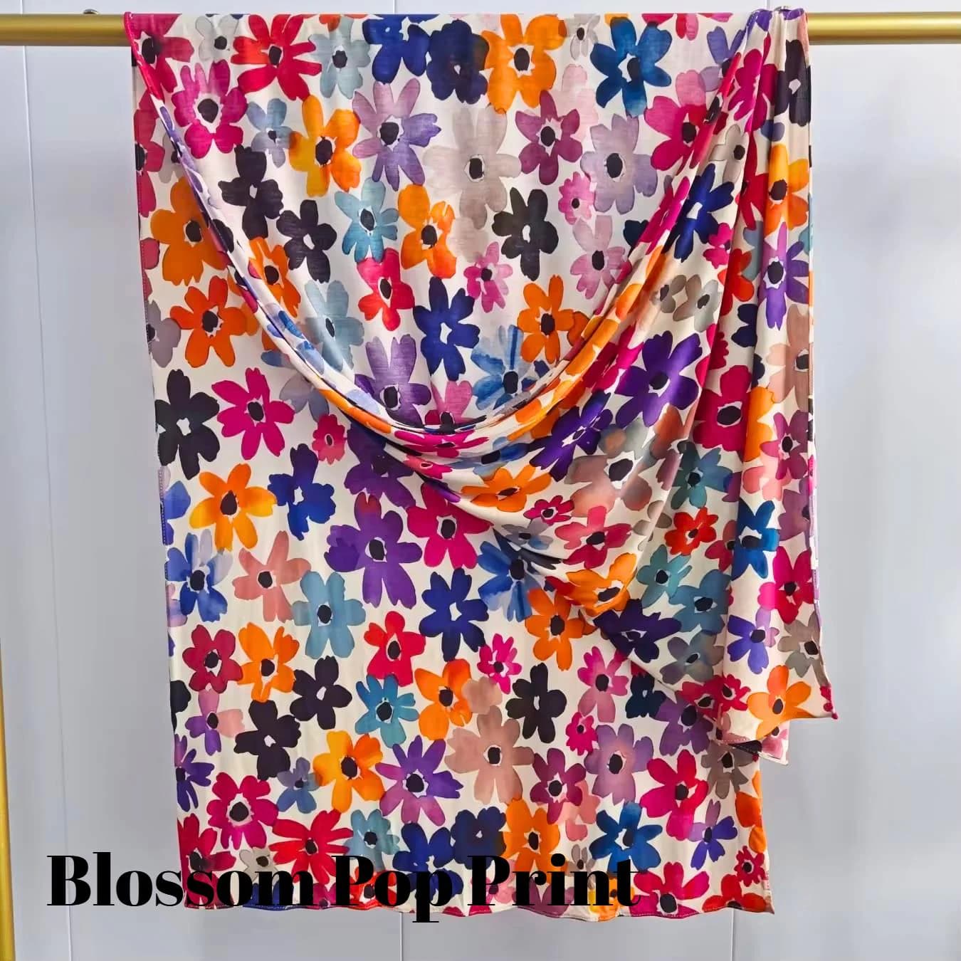 double printed jersey hijab