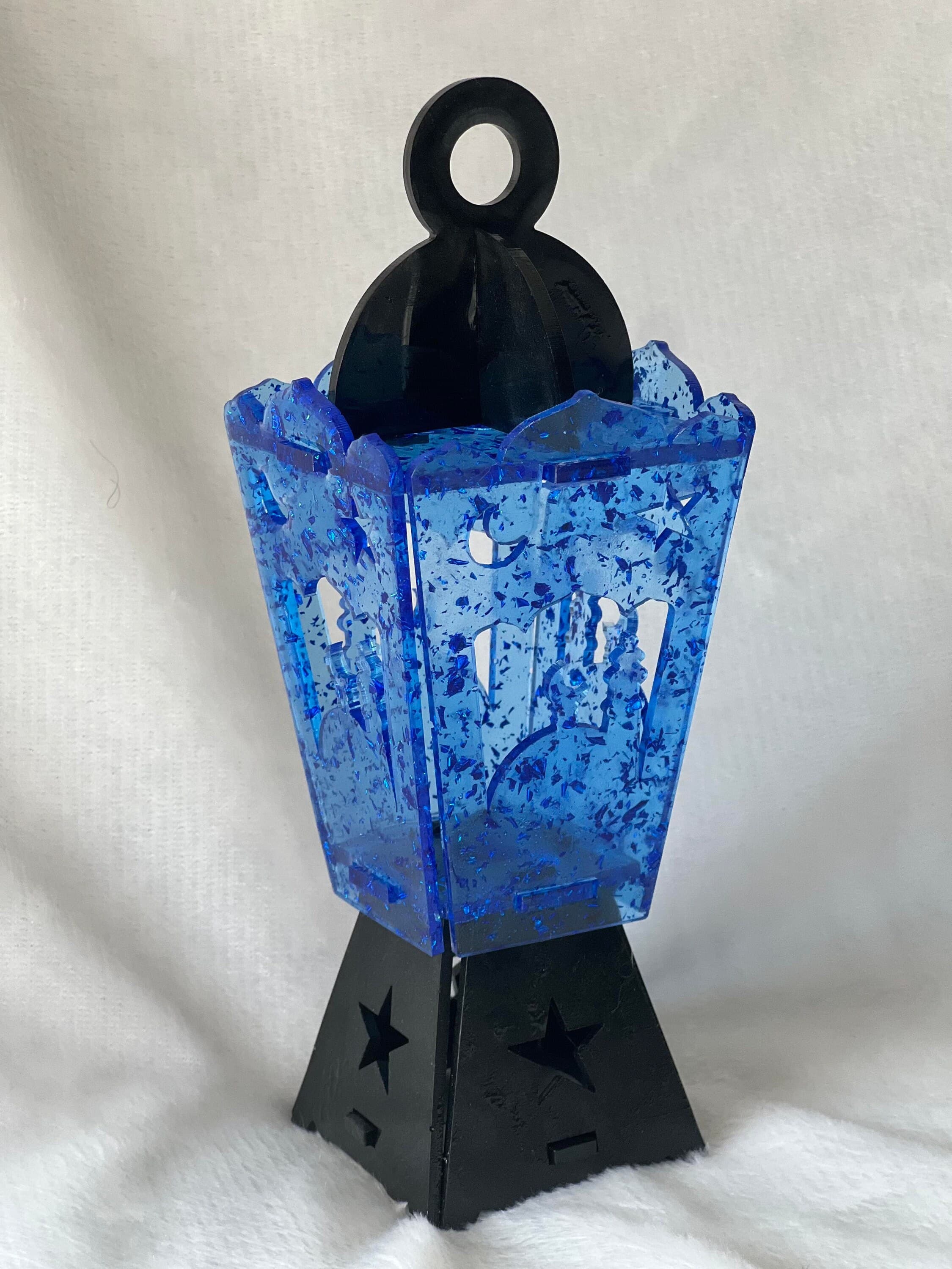 Handmade Resin Ramadan Lantern: Eid Gift with Light & Sound - image 4