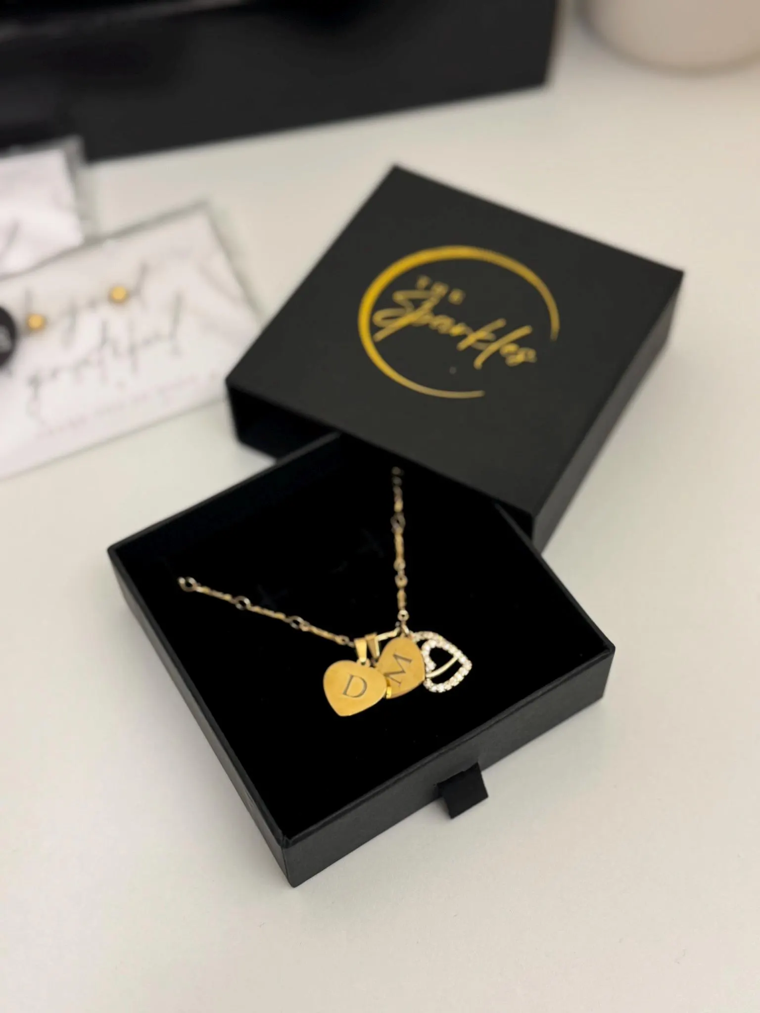 Personalized Initial Necklace | 18k Gold-Plated Charm, New Mom Gift - image 5