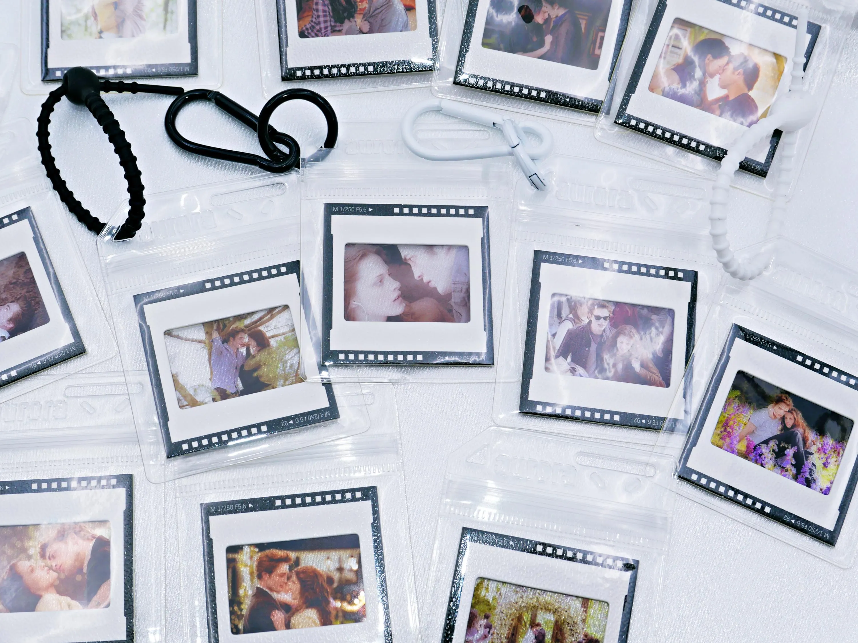 Twilight Filmstrip Keychains / Photo Strip / Movie Scene / Keychains / Bag Charm / Edward Cullen / Bella Swan / Collection