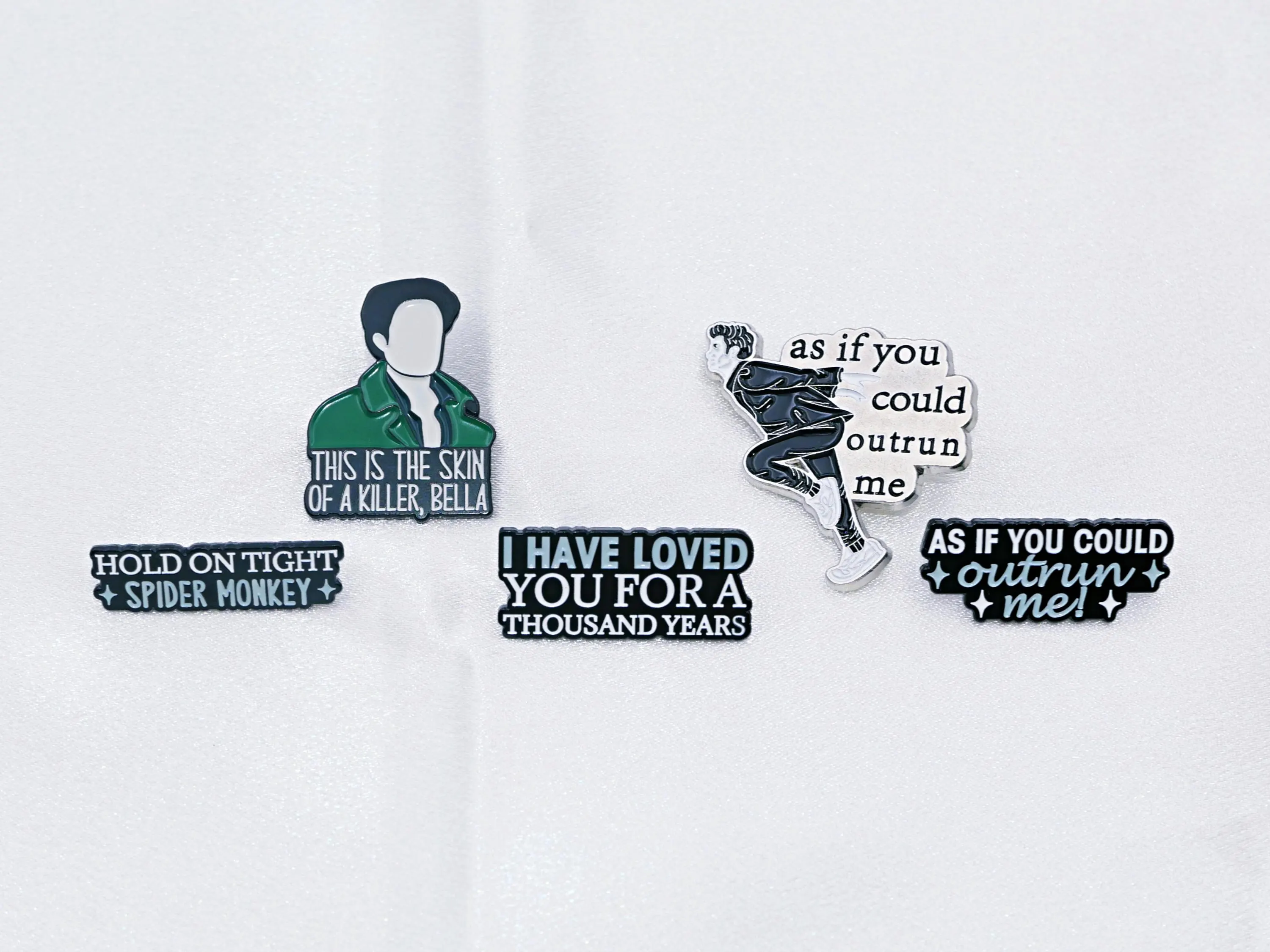 Twilight Enamel Pin / Twilight Movie quote pin / Lapel Pins / Fandom Brooch Gift for Twilight Fans