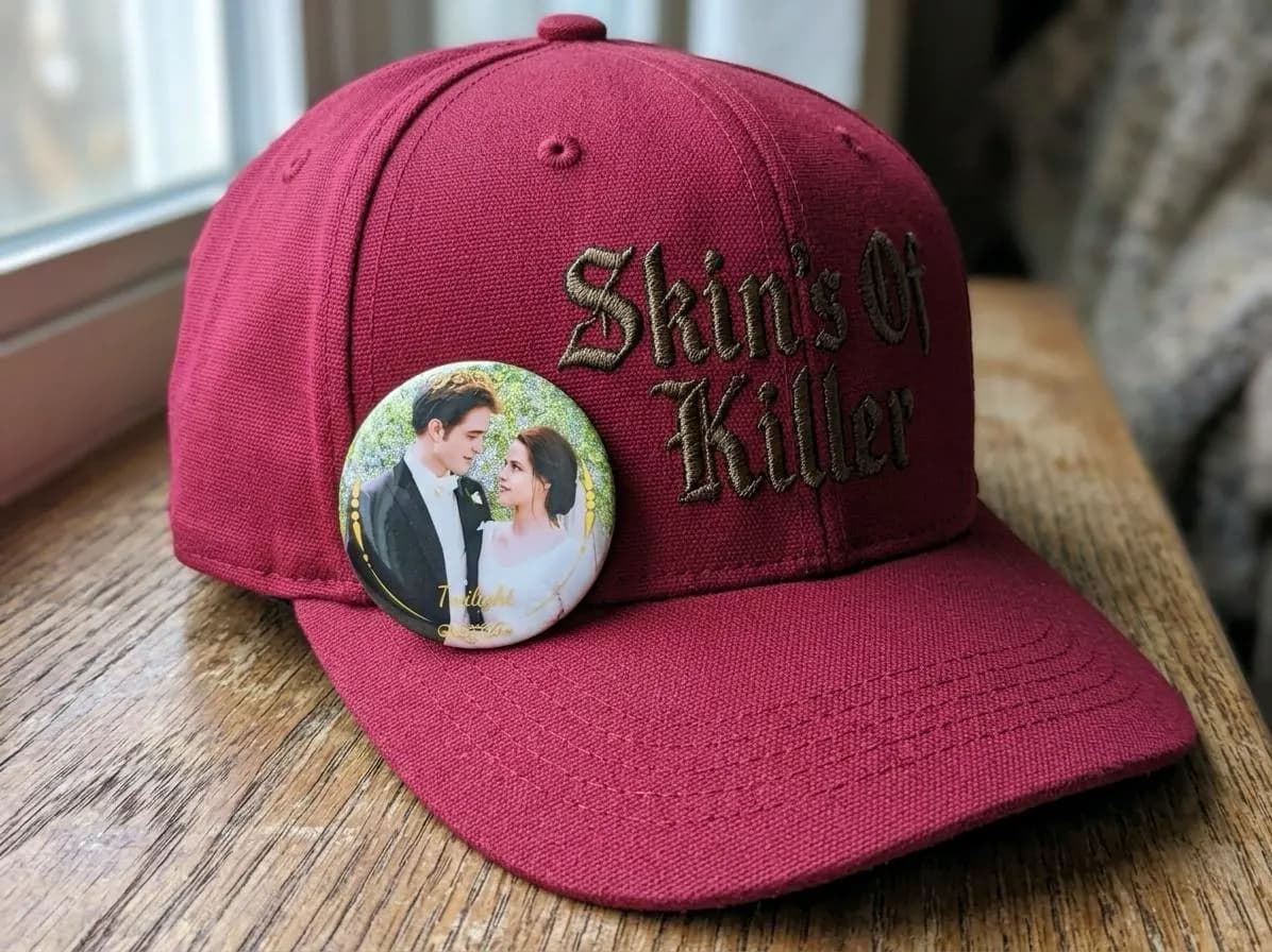 Twilight Pin button / Glossy pearlescent effect / Photo button Pins / tinplate badge / tinplate pins / Tinplate buttons / Button Badge - image 2