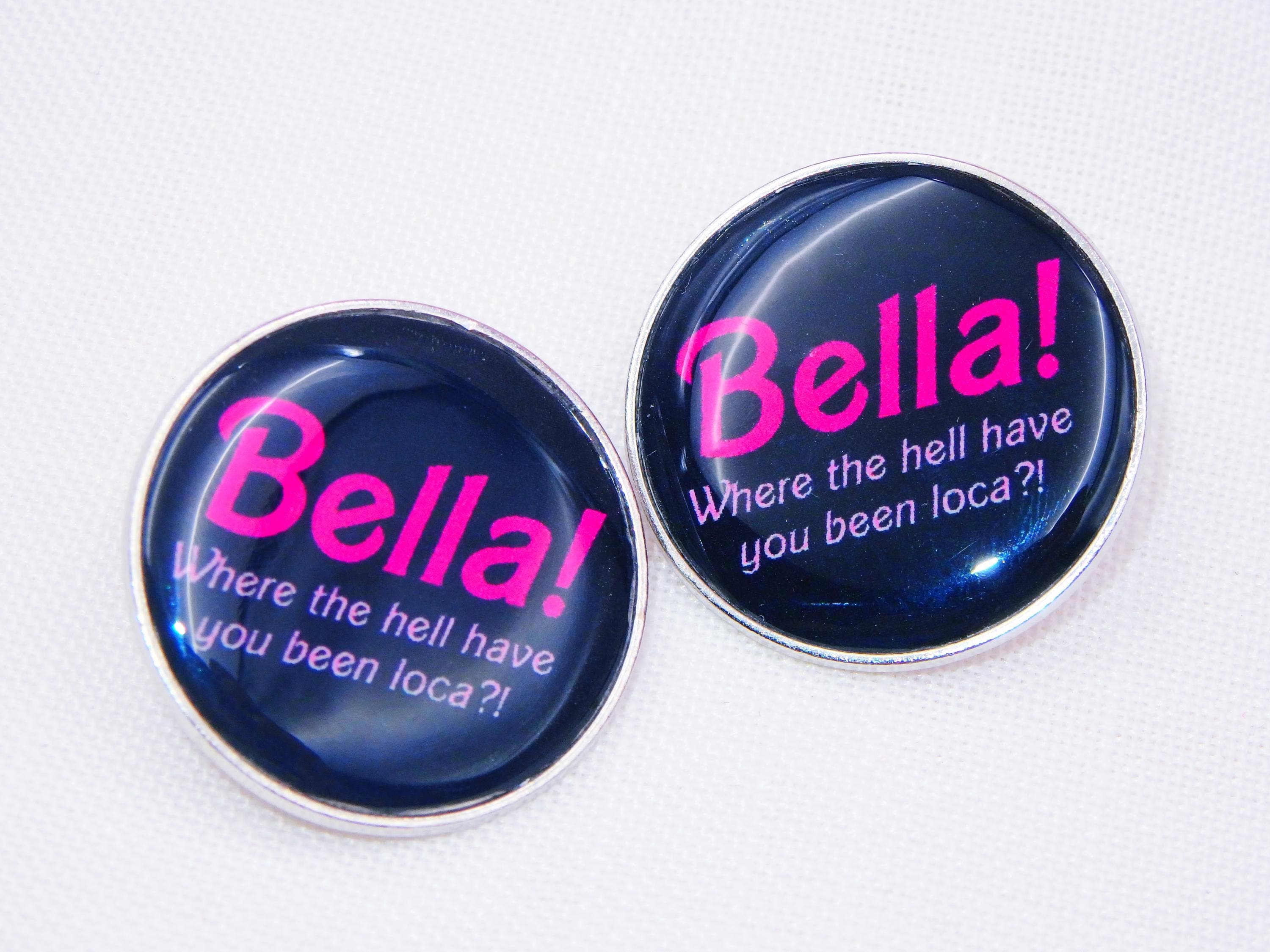 Bella Loca Quote Enamel Pin / Twilight Pin / Movie Quote Lapel Pin / Vampire Fandom Brooch Gift for Twilight Fans - image 3