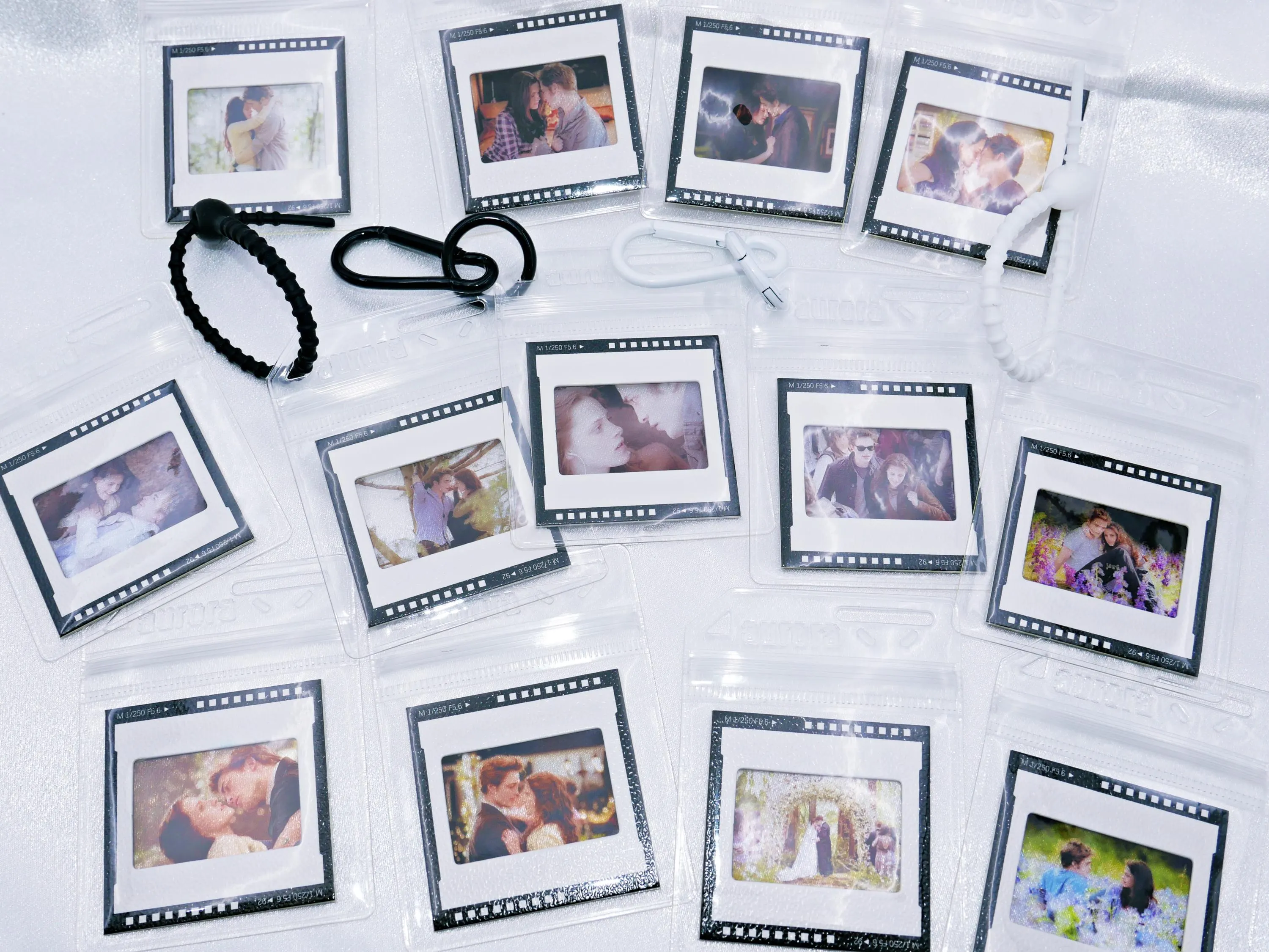 Twilight Filmstrip Keychains / Photo Strip / Movie Scene / Keychains / Bag Charm / Edward Cullen / Bella Swan / Collection - image 2