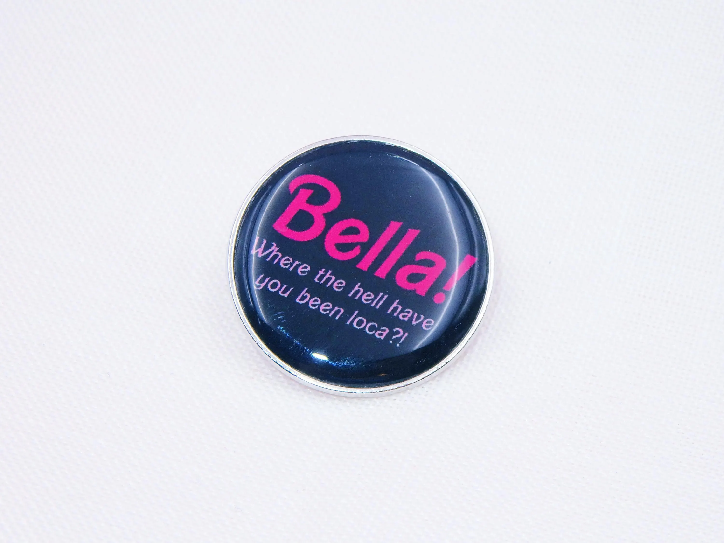 Bella Loca Quote Enamel Pin / Twilight Pin / Movie Quote Lapel Pin / Vampire Fandom Brooch Gift for Twilight Fans - image 5