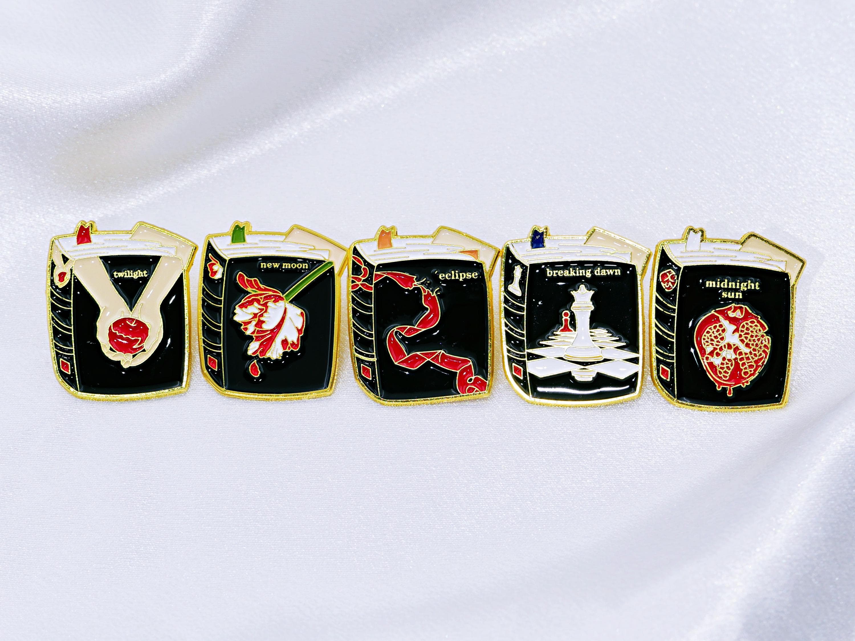 Twilight Enamel Pin / Book Series Enamel Pin Set / Lapel Pin - image 5