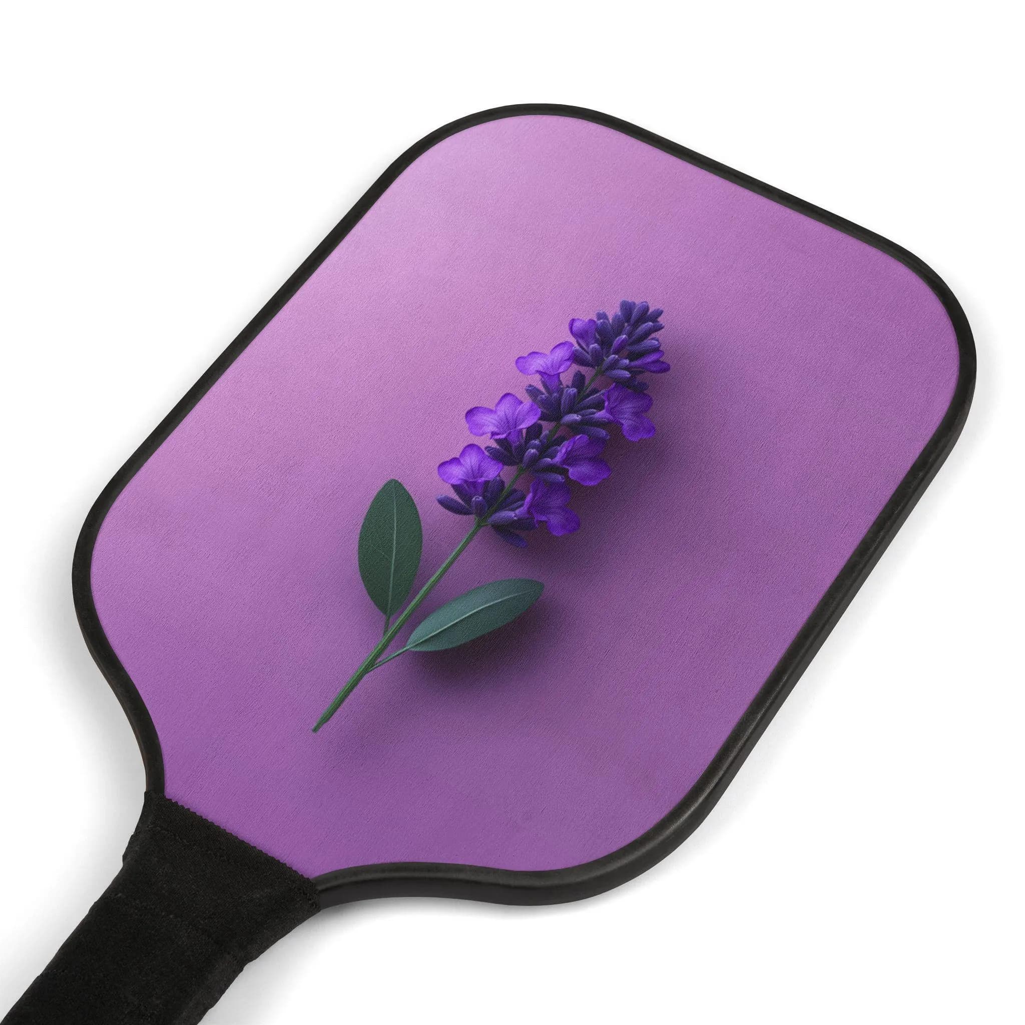 Pickleball Kit, Purple Lavendar Leaf, Pickleball Set Flower Design, Pickleball Accessories, Pickleball Gear Pack, Pickleball - image 4