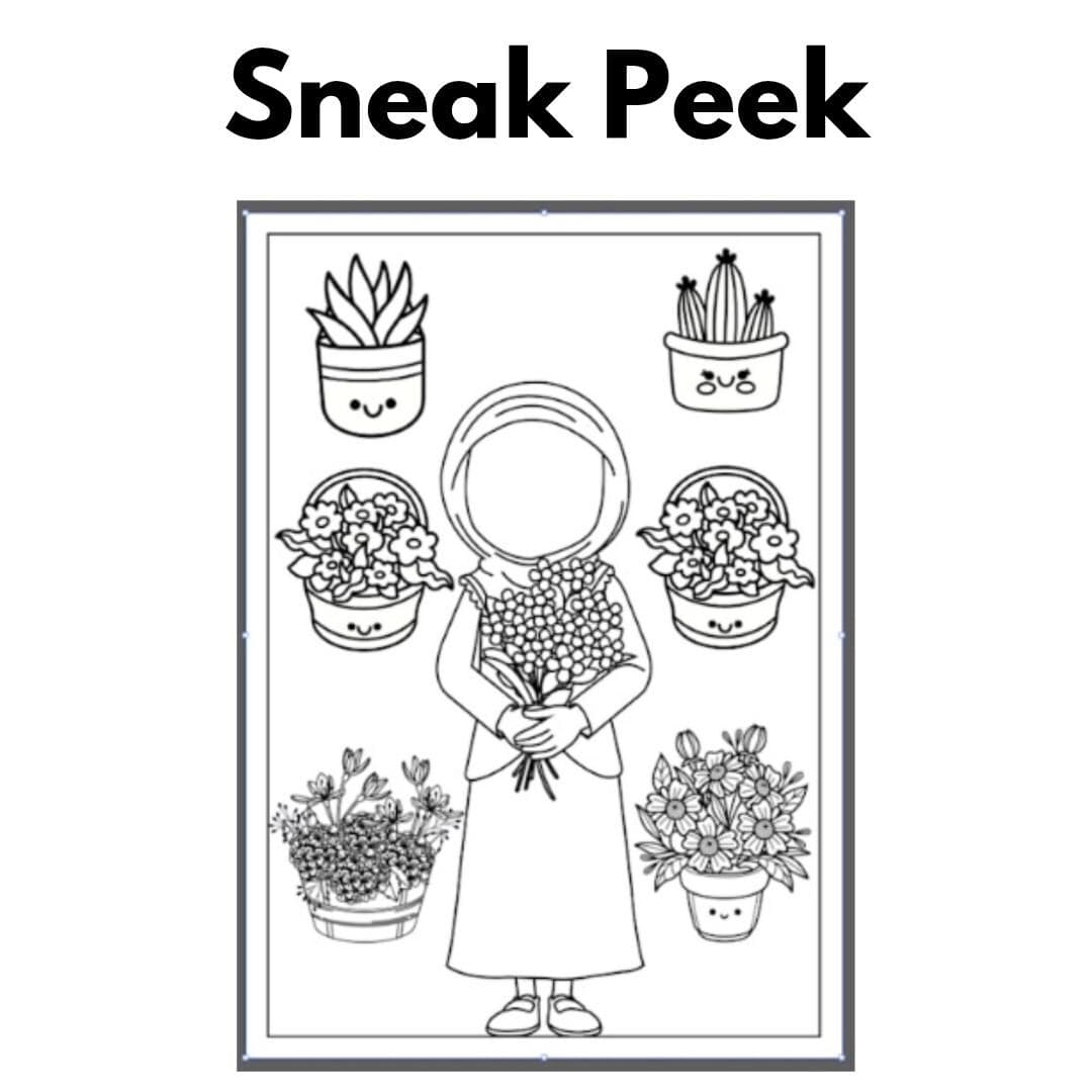 Muslim Women in Careers Coloring Book – Eid Ramadan Gift - image 3