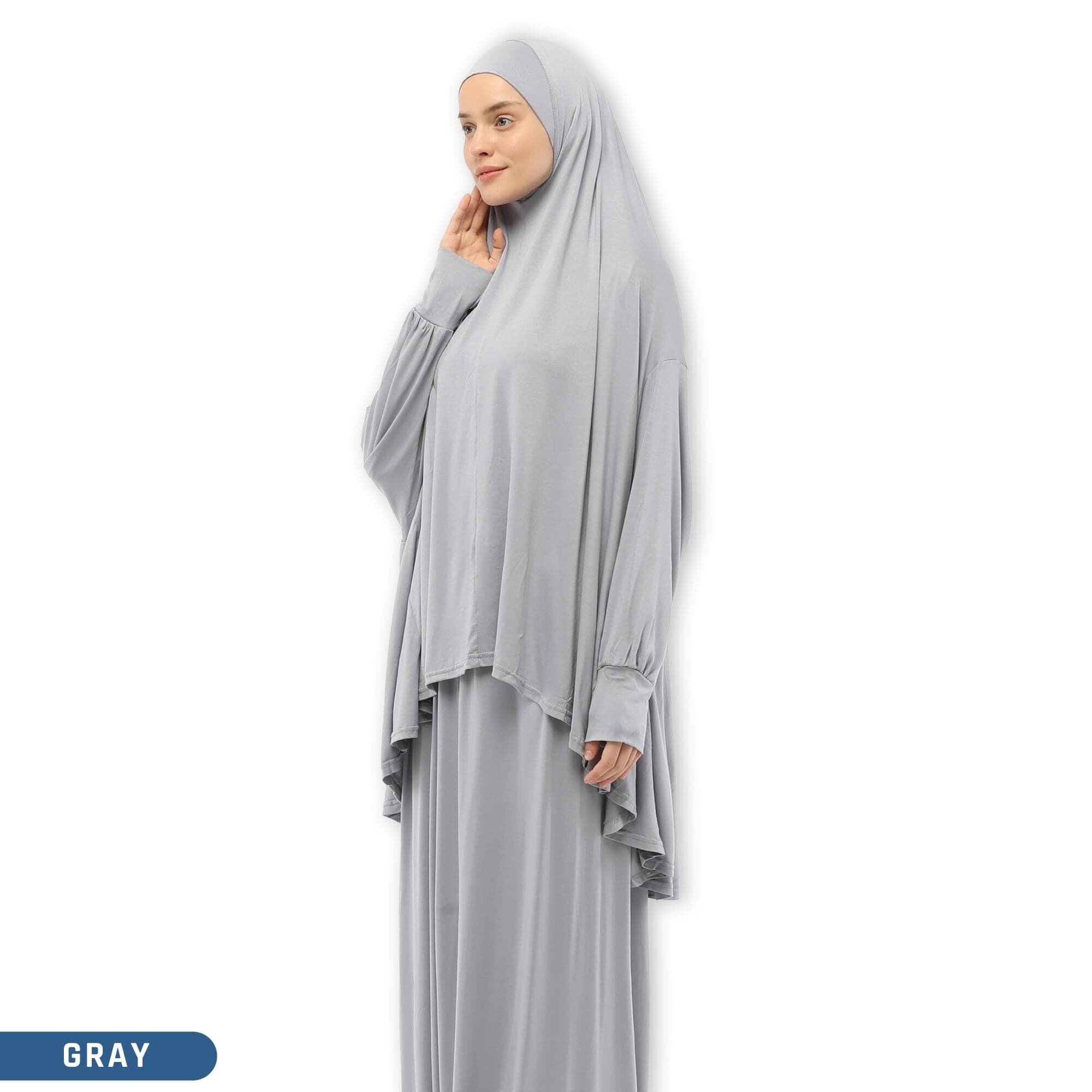 Two-Piece Prayer Dress | Prayer Outfit with Sleeves | Comfortable Women Islamic Clothing | Ramadan gifts - image 3