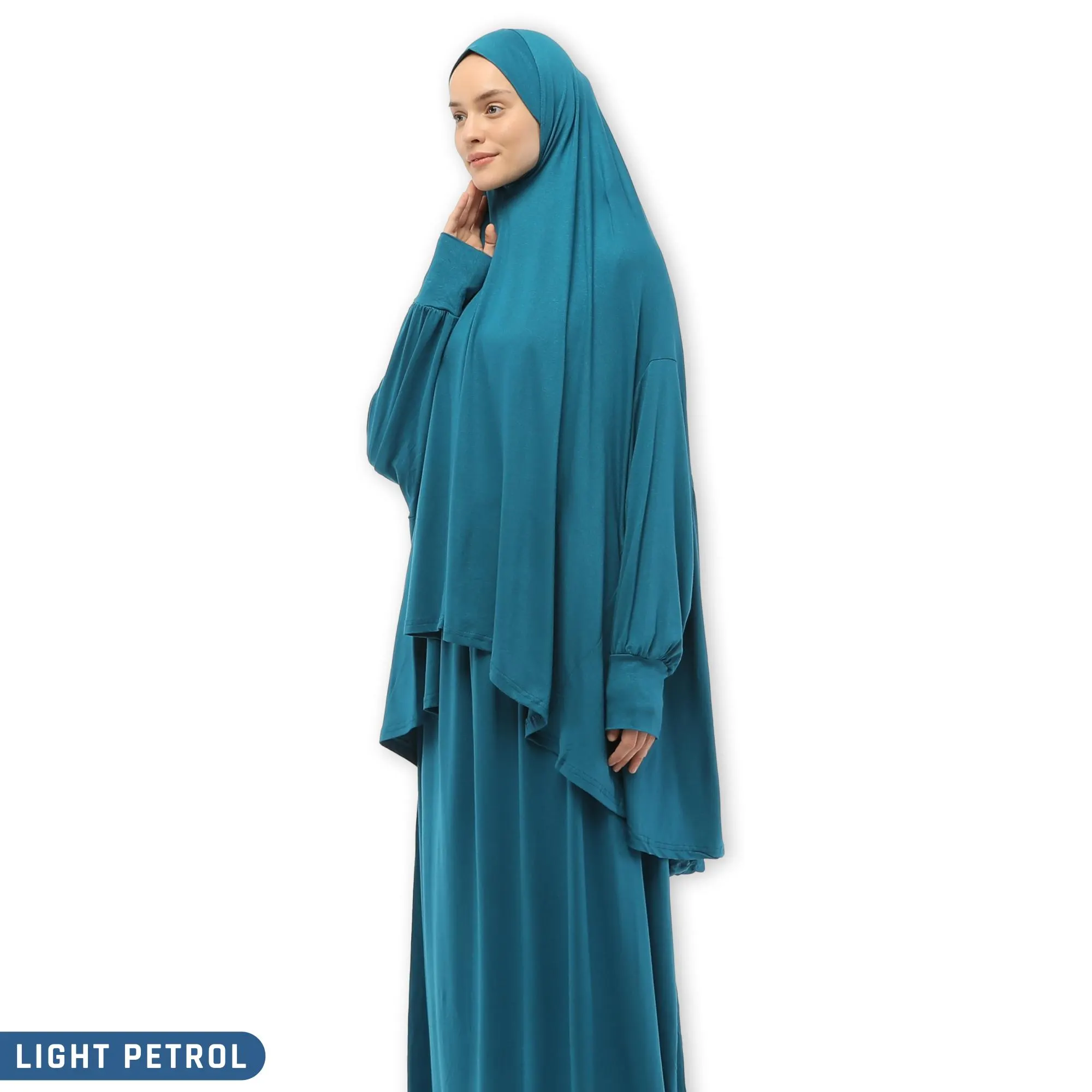 Two-Piece Prayer Dress | Prayer Outfit with Sleeves | Comfortable Women Islamic Clothing | Ramadan gifts - image 2