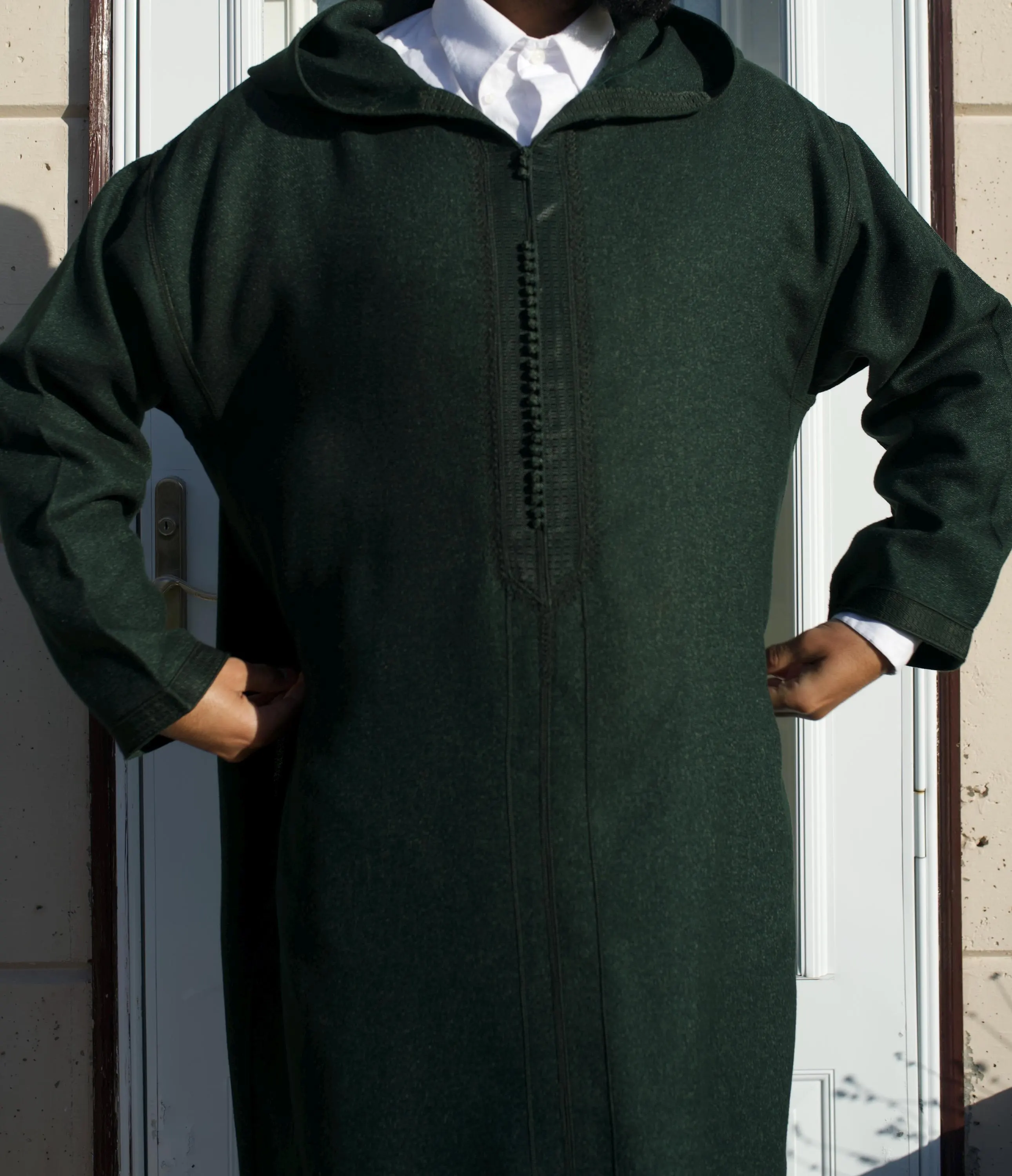 Moroccan Djellaba Men: Hooded Caftan Outfit for Ramadan Dress - image 2