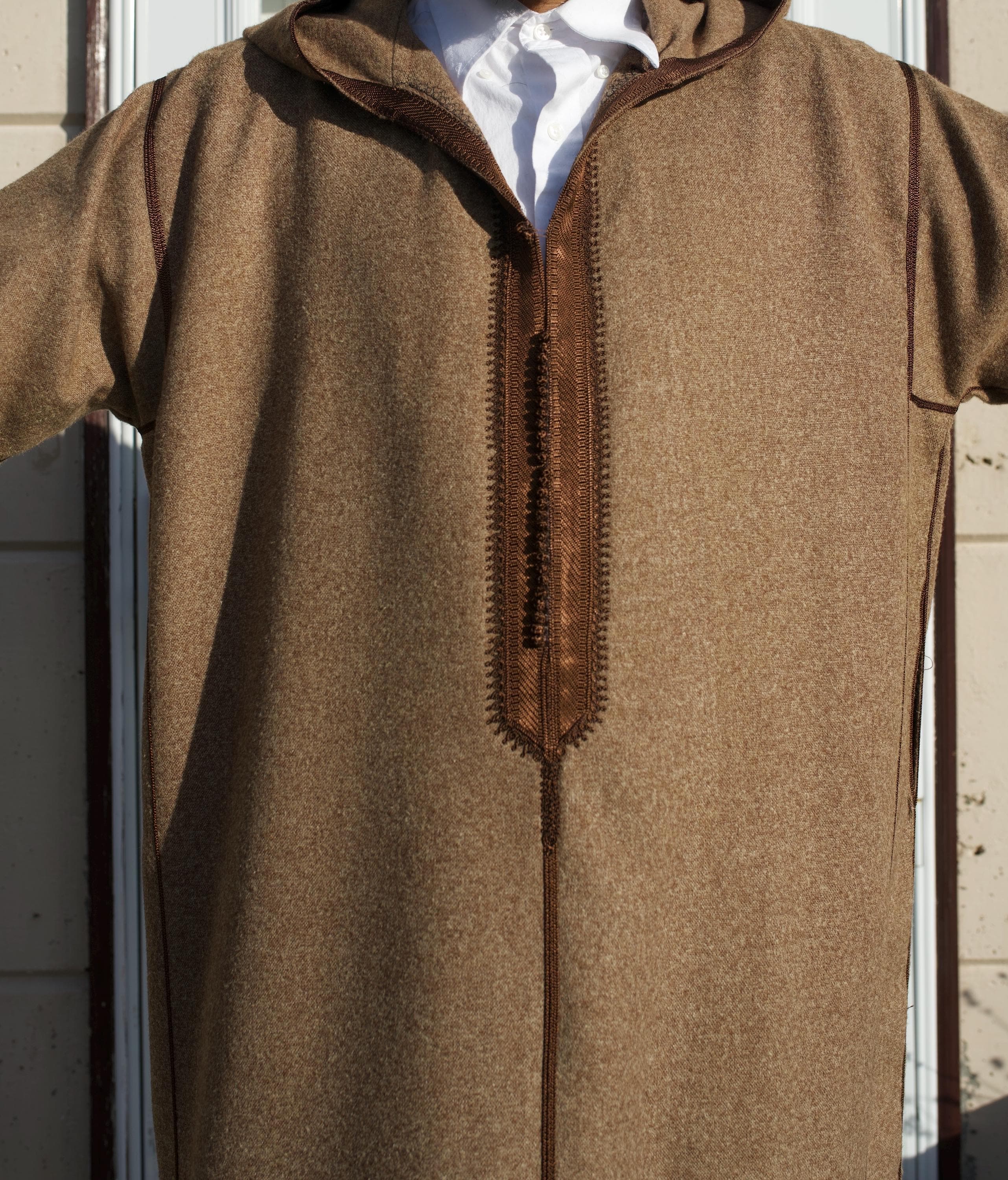 Moroccan Djellaba Men: Hooded Caftan Outfit for Ramadan Dress