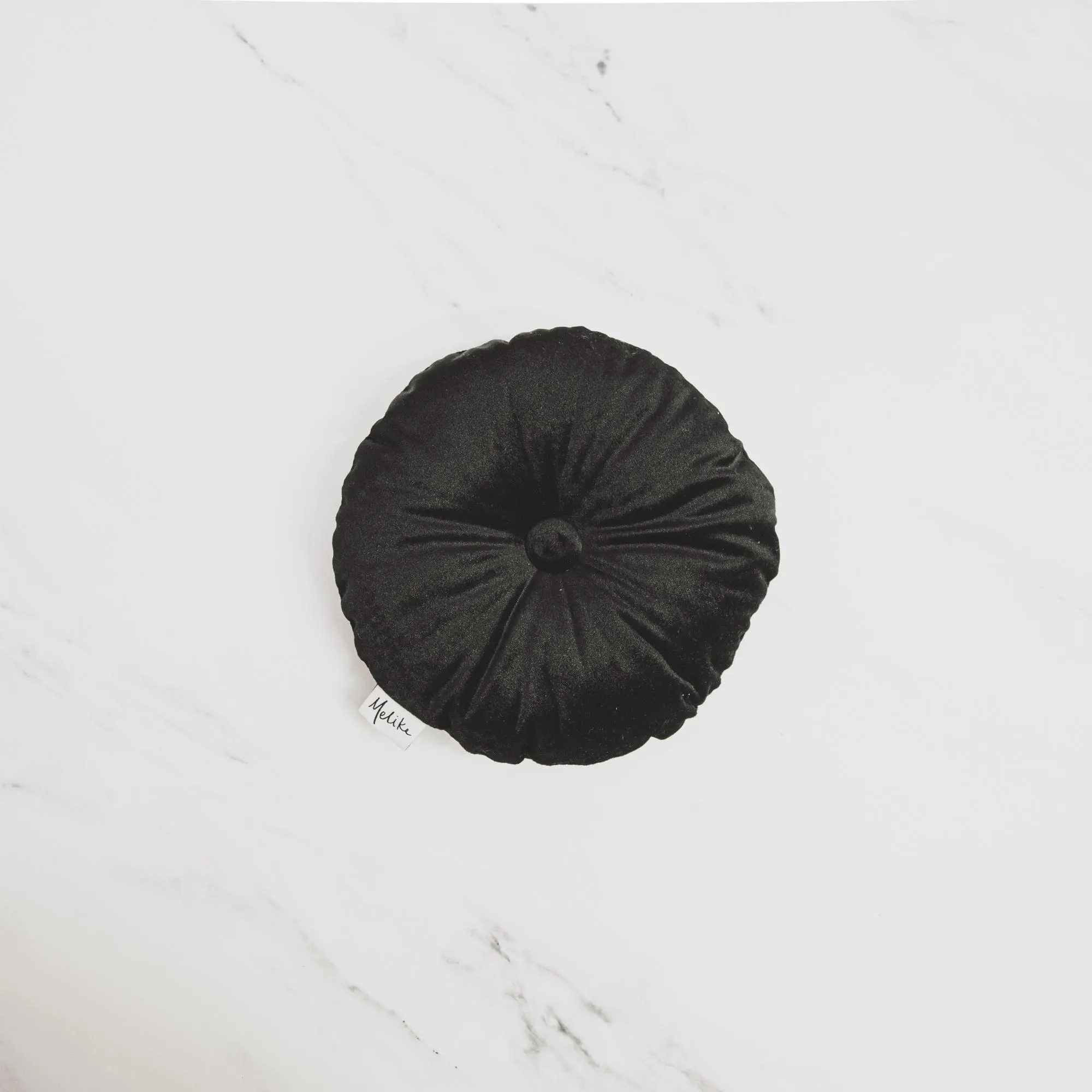 Round Tufted Velvet Throw Pillow, Home Decor - image 4