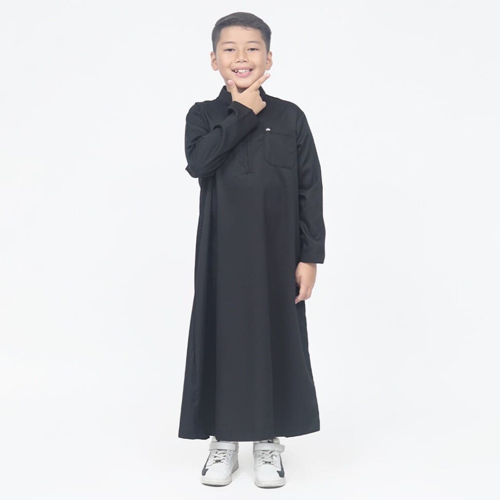 Long Sleeve Boys' Robe with Zipper,Baby Boy Muslim Robes,Islamic Infant Prayer Outfit, raditional Baby Eid Clothes,Newborn Ramadan Gift PS29 - image 4