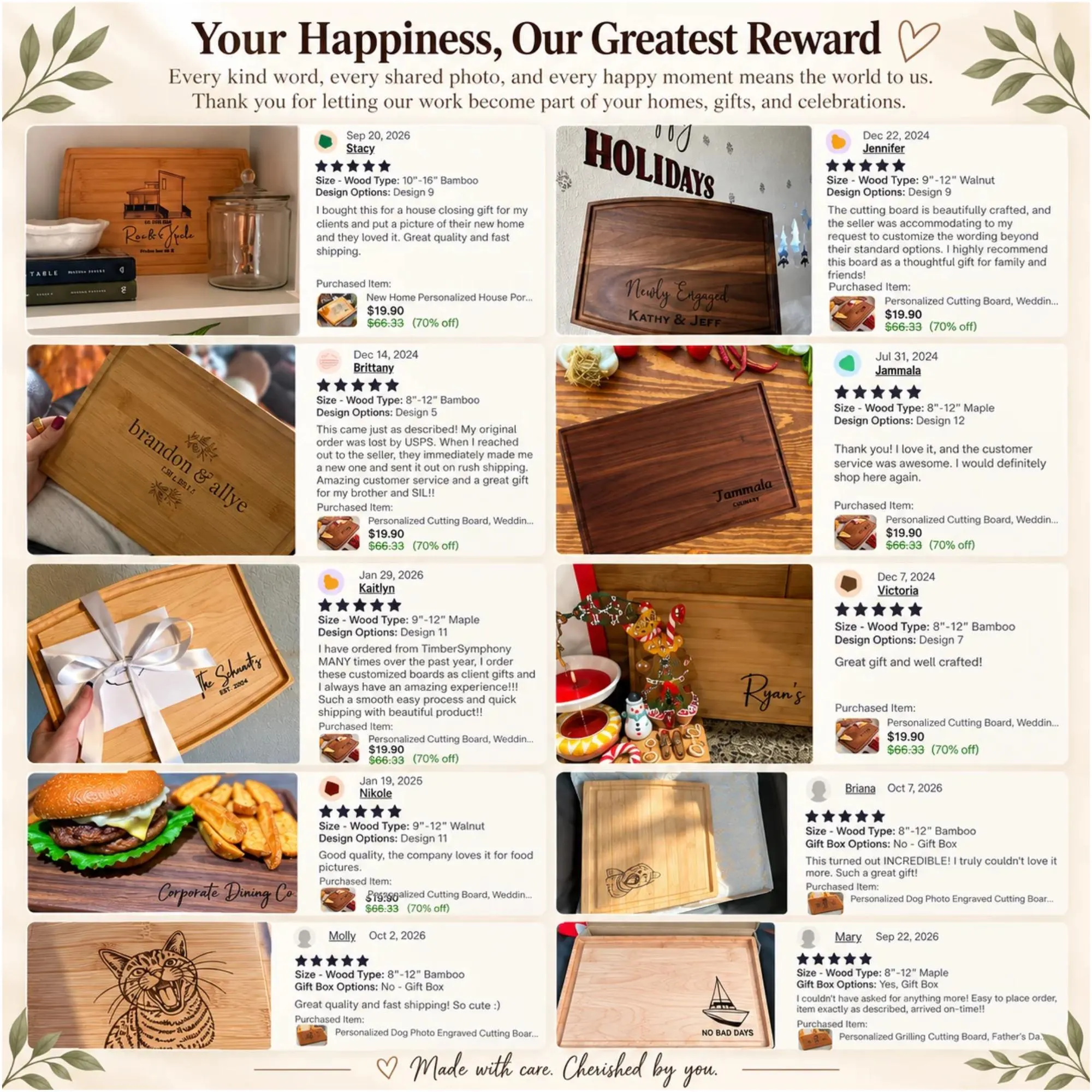 Personalized Celtic Walnut Cutting Board, Irish Claddagh Wedding Gift, Scottish Ireland Engagement Gift, Custom Couple Charcuterie Board - image 4