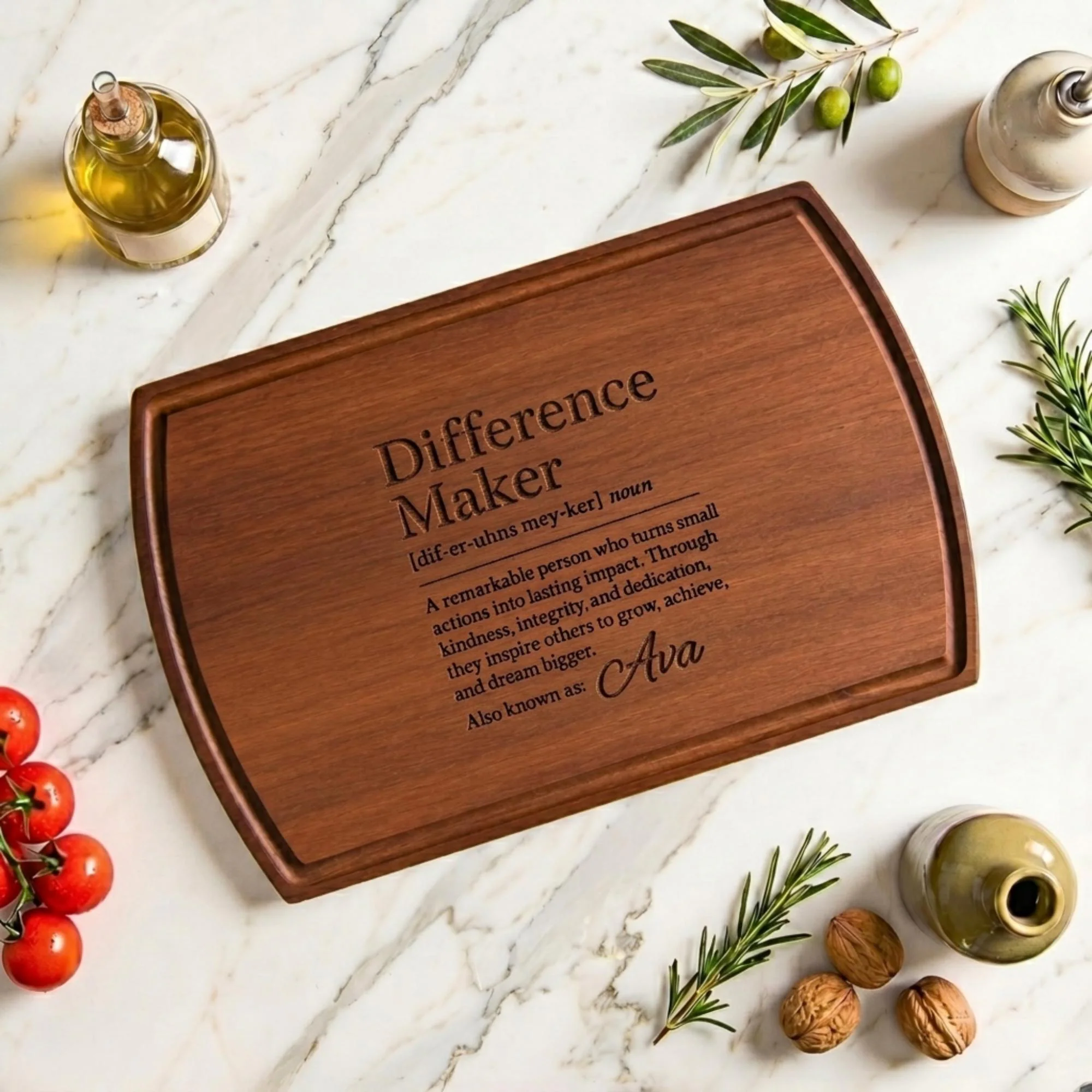 Custom Difference Maker Appreciation Gif, Corporate Executive Recognition Award, Milestone Gift Employees, New Chapter for Coworker Gift