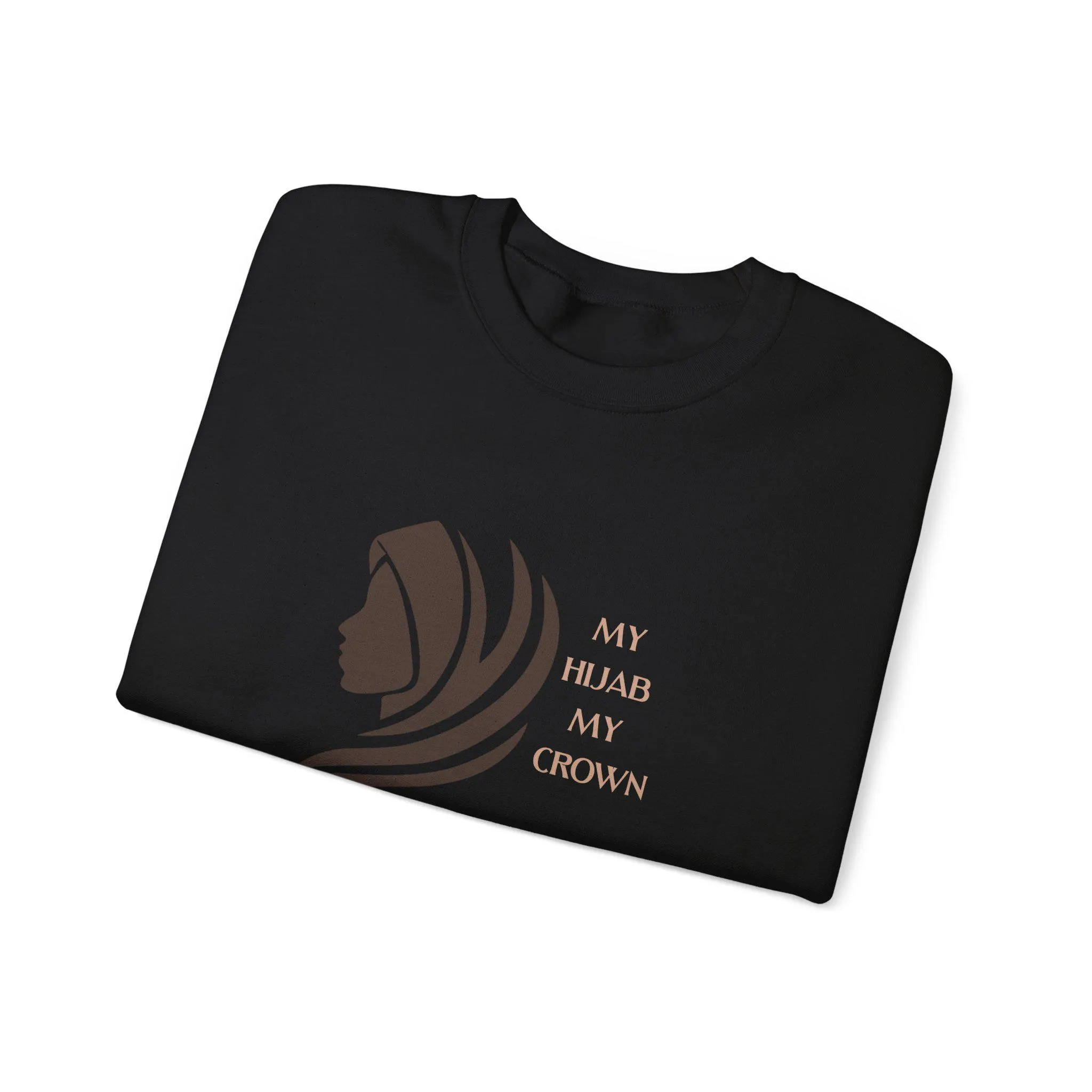 My Hijab My Crown Sweatshirt | Muslim Woman Hoodie | Modest Islamic Clothing | Hijabi Gift | Faith-Inspired Muslim Apparel - image 5