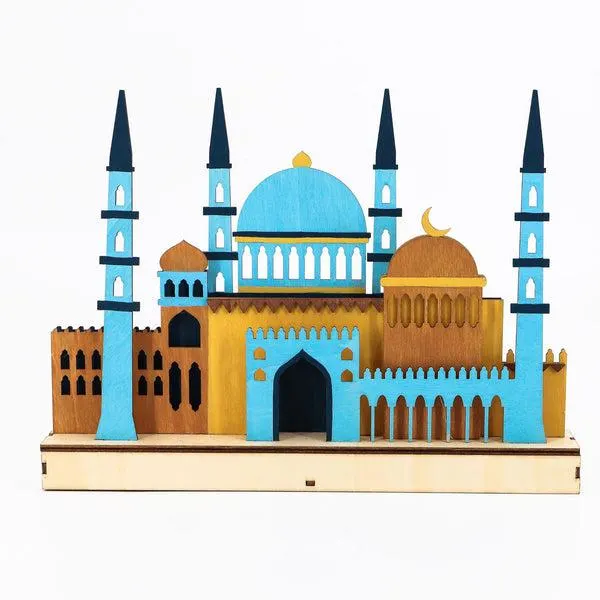 LED Wooden Mosque Decoration - image 3