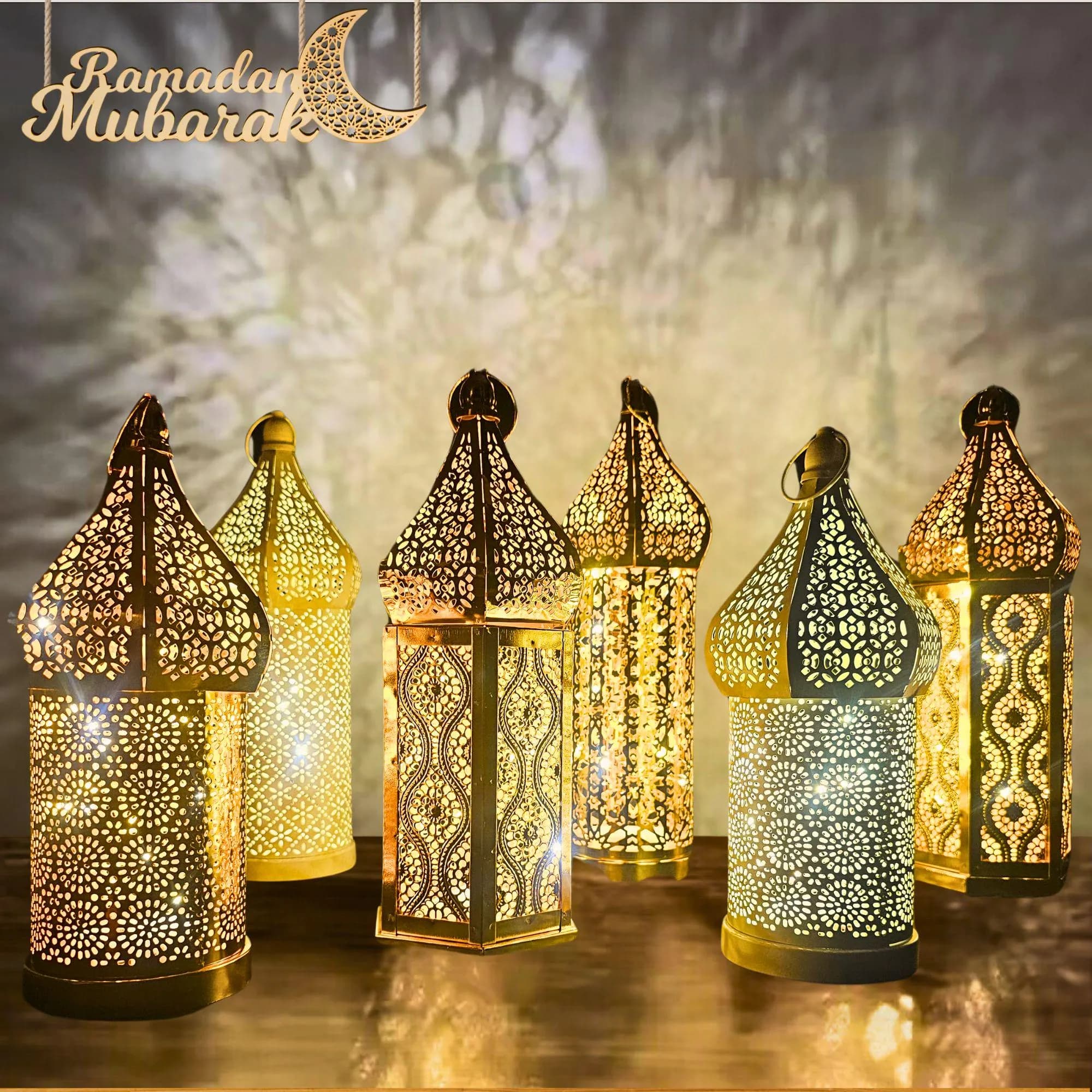 Ramadan Lantern, Ramadan decore, Islamic Gift, Fanos Ramadan, light lantern, Ramadan gifts, eid gifts, gold lantern, Ramadan decoration