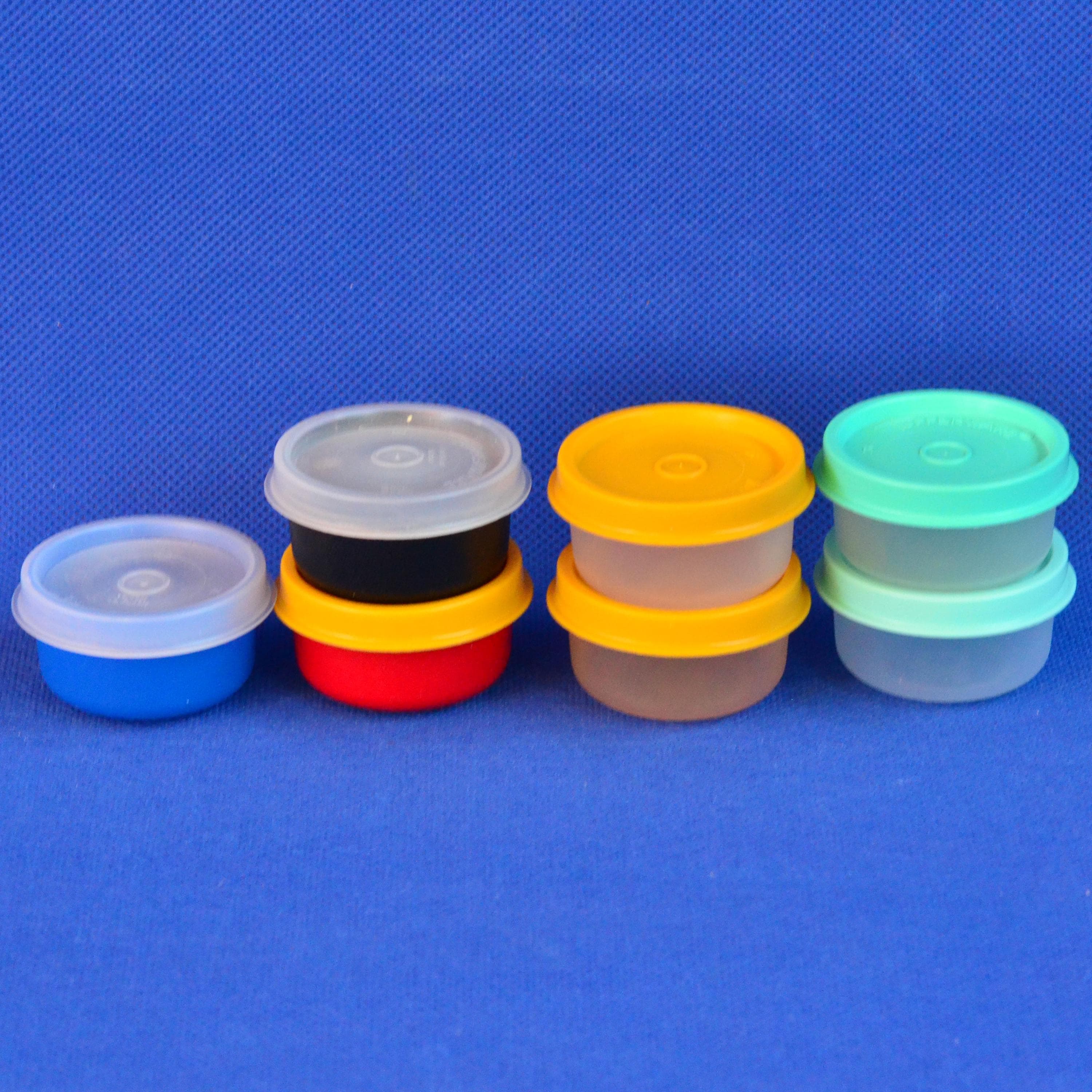 CHOICE of Vintage Tupperware Smidgets 1 oz Miniature Containers #1463 - Mini Pill Box - Travel Container