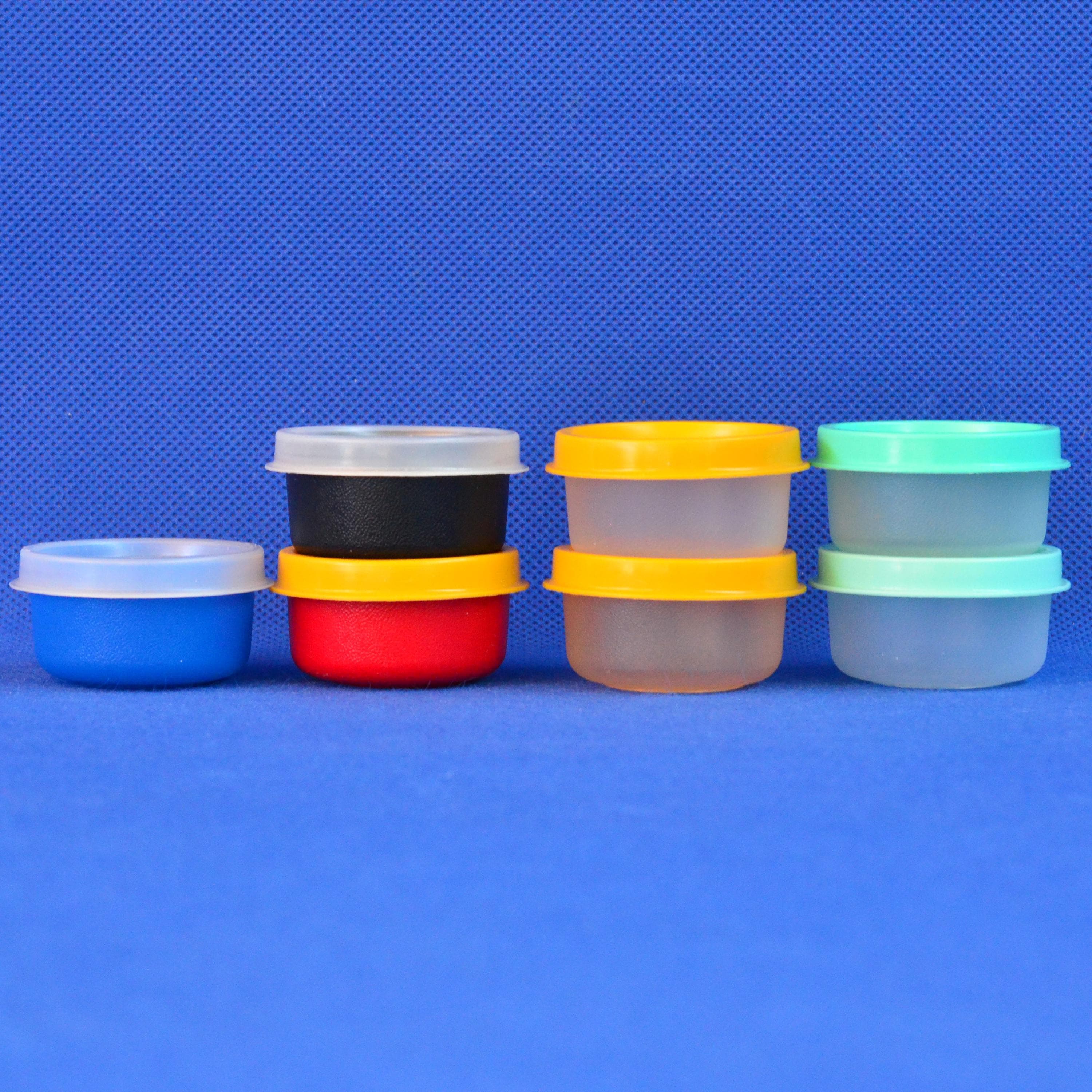 CHOICE of Vintage Tupperware Smidgets 1 oz Miniature Containers #1463 - Mini Pill Box - Travel Container - image 3