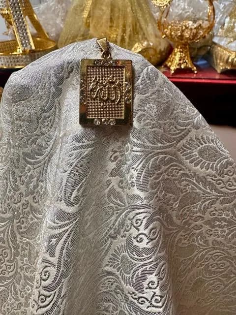 Silver Dismal Shirnee Sweet Cover for Engagement, Wedding, Nikah & Gift Tray Decor - image 5