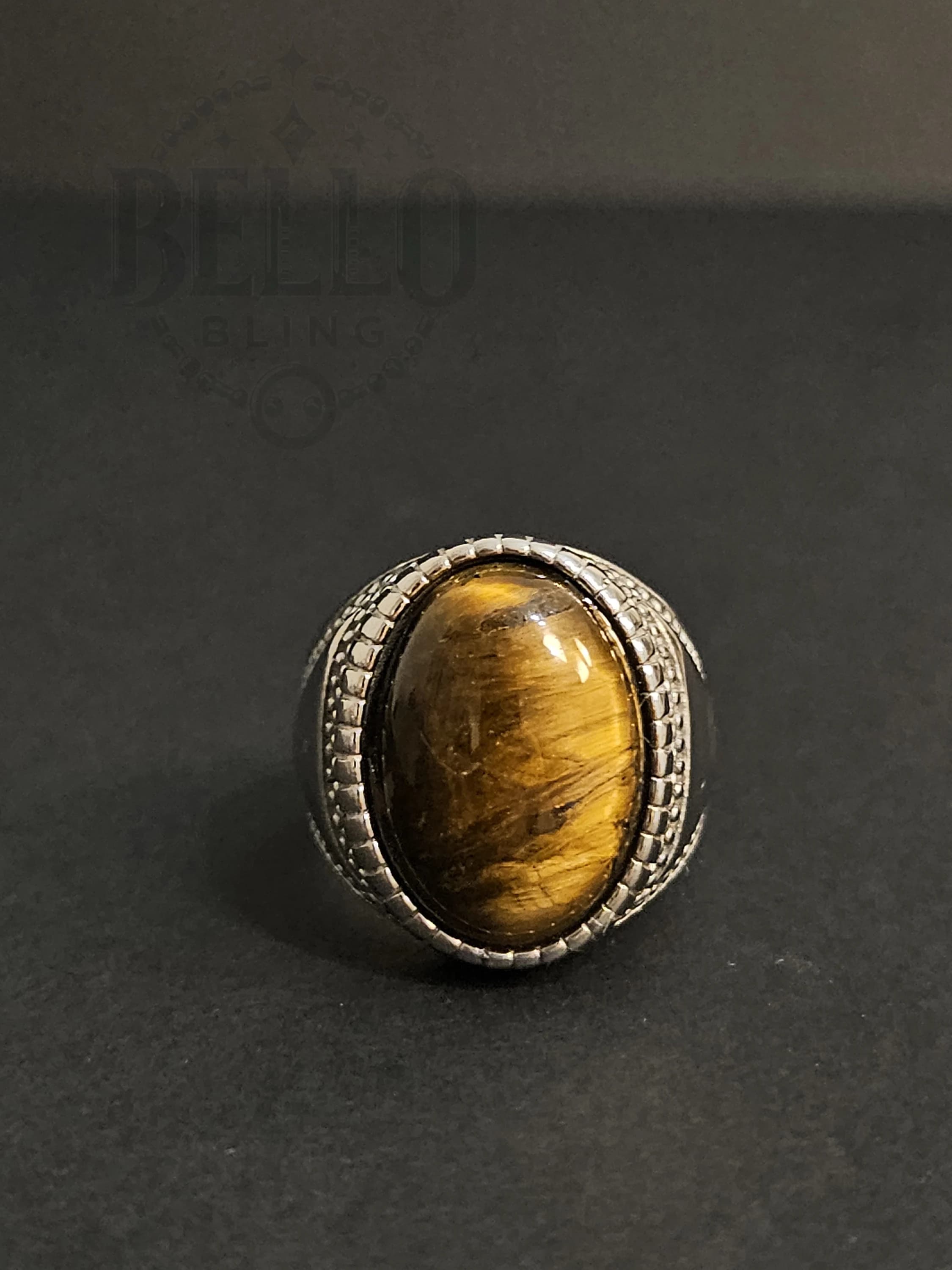 Bold Ring, Silver Men's Ring, Classic Men's Ring, Tiger Eye Jewelry, Silver Gemstone Ring, Rustic Ring, Silver Tiger Eye, Statement Ring, Tiger Eye Ring, Elegant Statement Ring, Onyx Gemstone Ring, Men's Gift, Handmade Jewelry