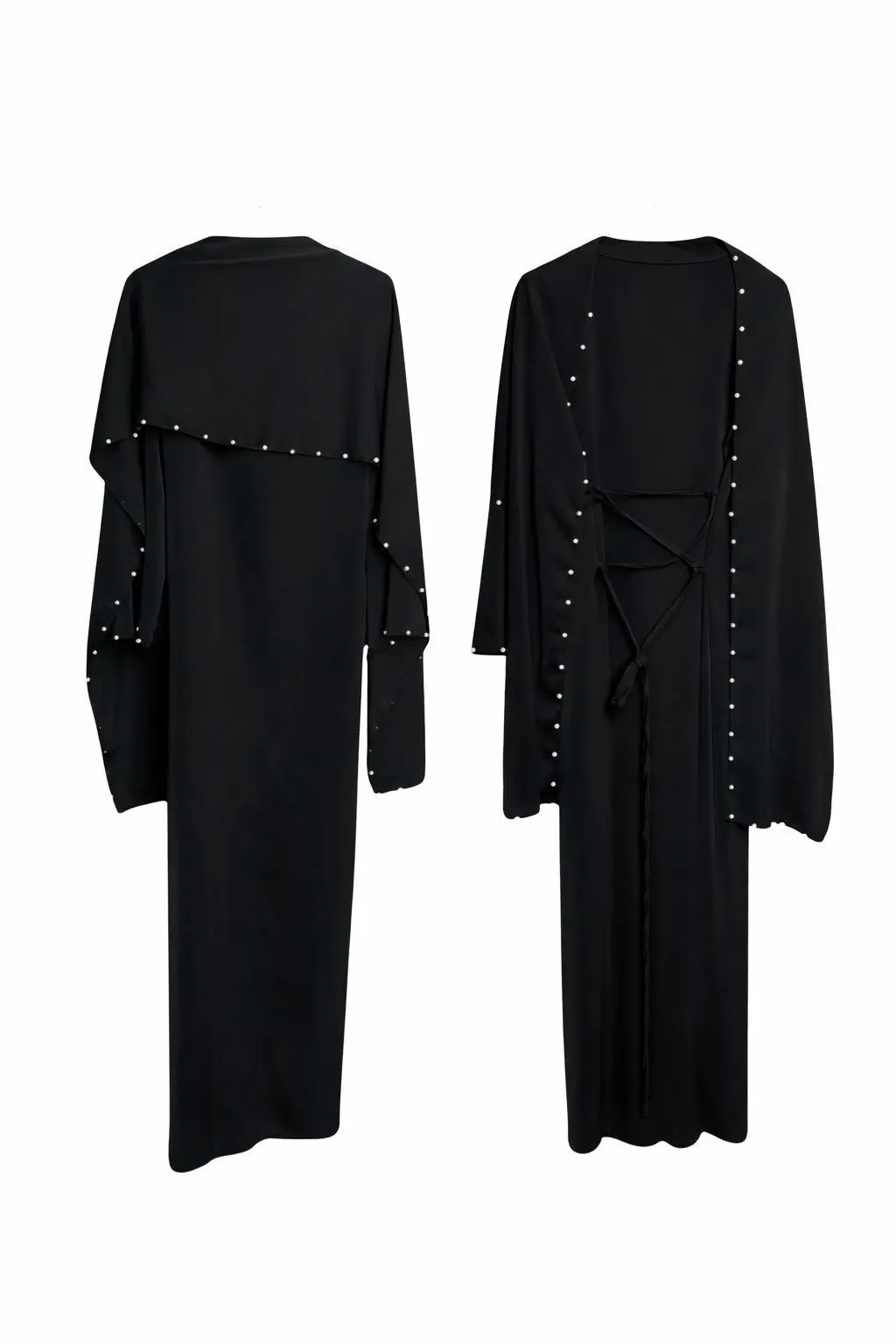 Woman's Pearl Dress | Elegant Loose Fit Maxi, Prayer Dress One Size 8-16 - image 3