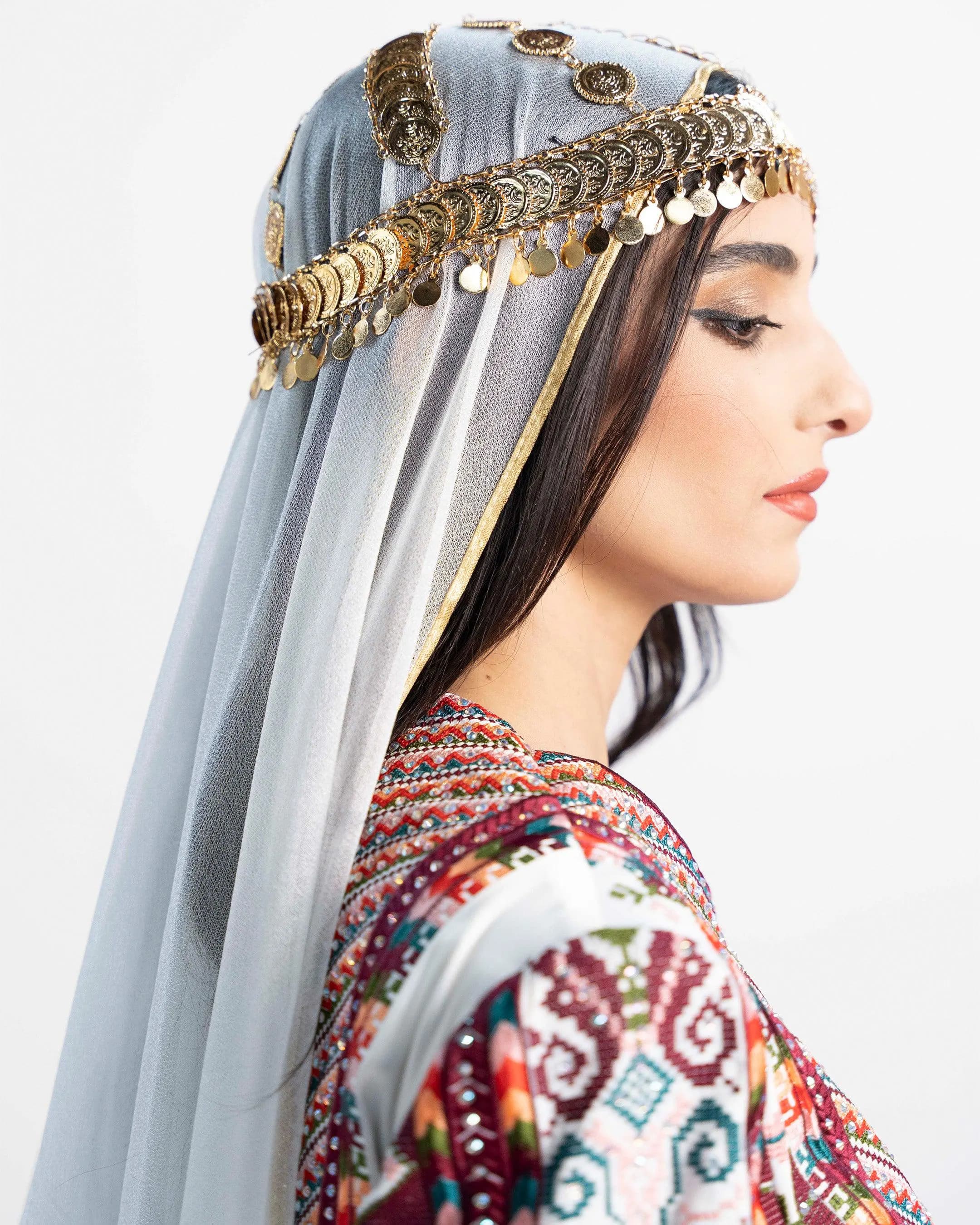 Celestial Bliss Palestinian Bridal Thobe - image 4