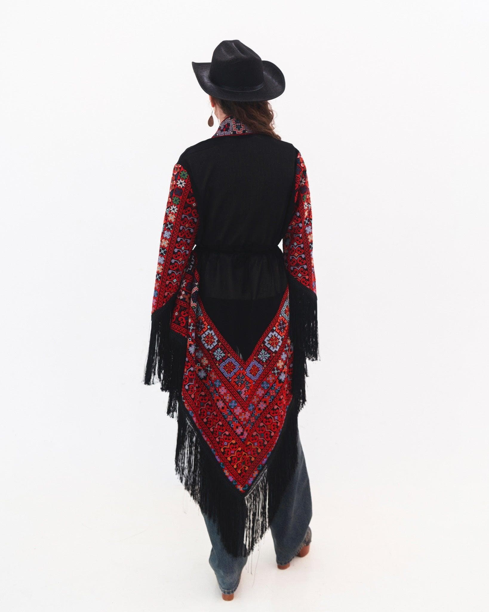 Bait Lahm Embroidered Poncho - image 5