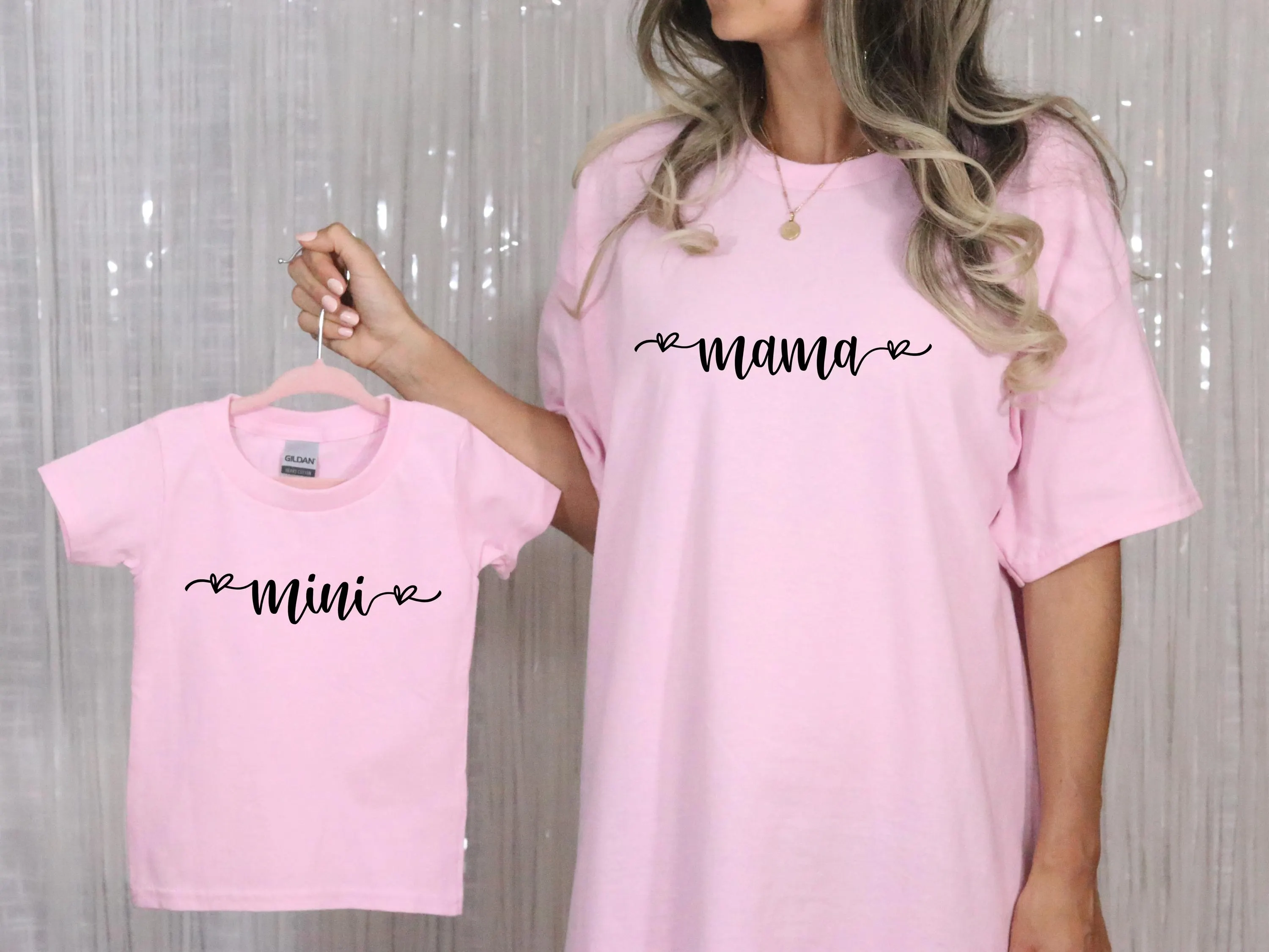 Mama And Mini Matching Shirt, Mommy And Me Sweatshirts, Family Match Tshirt, Mommy And Daughter Tee, Gift For Mother, Mother's Day Apparel - image 3