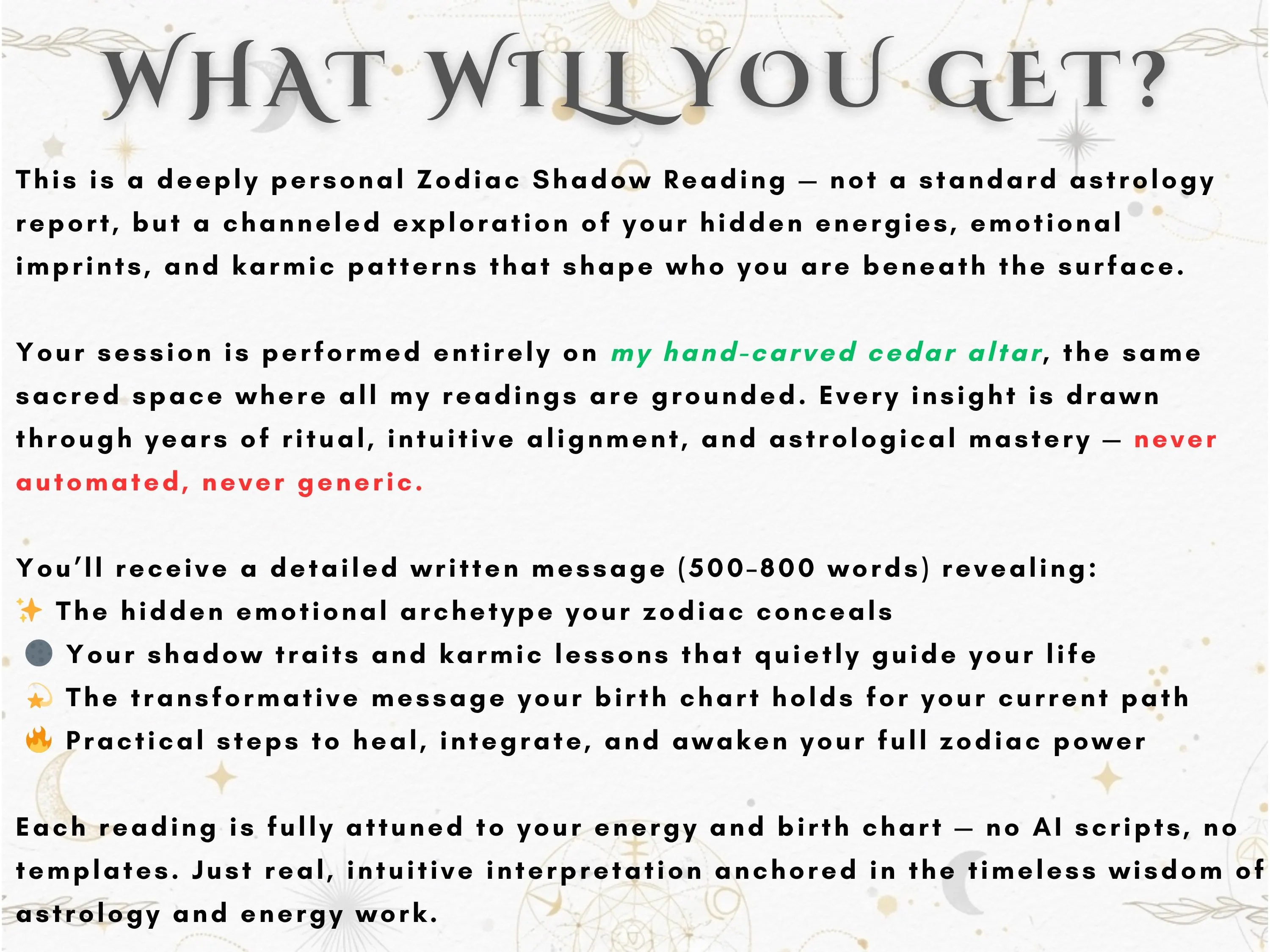 What Your Zodiac Isn’t Telling You, Deep Astrology Reading, Self-Discovery - image 5