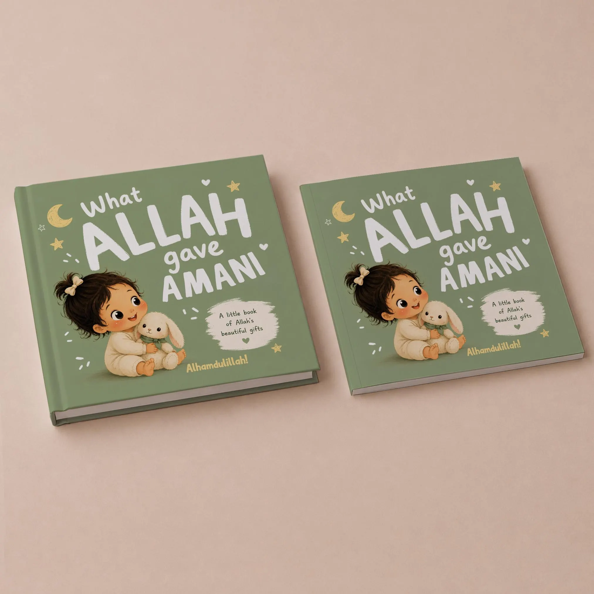 1st Birthday Gift | Allah's Blessings Board Book | Personalized Keepsake for Muslim Toddler | Custom Muslim Baby Book - image 5