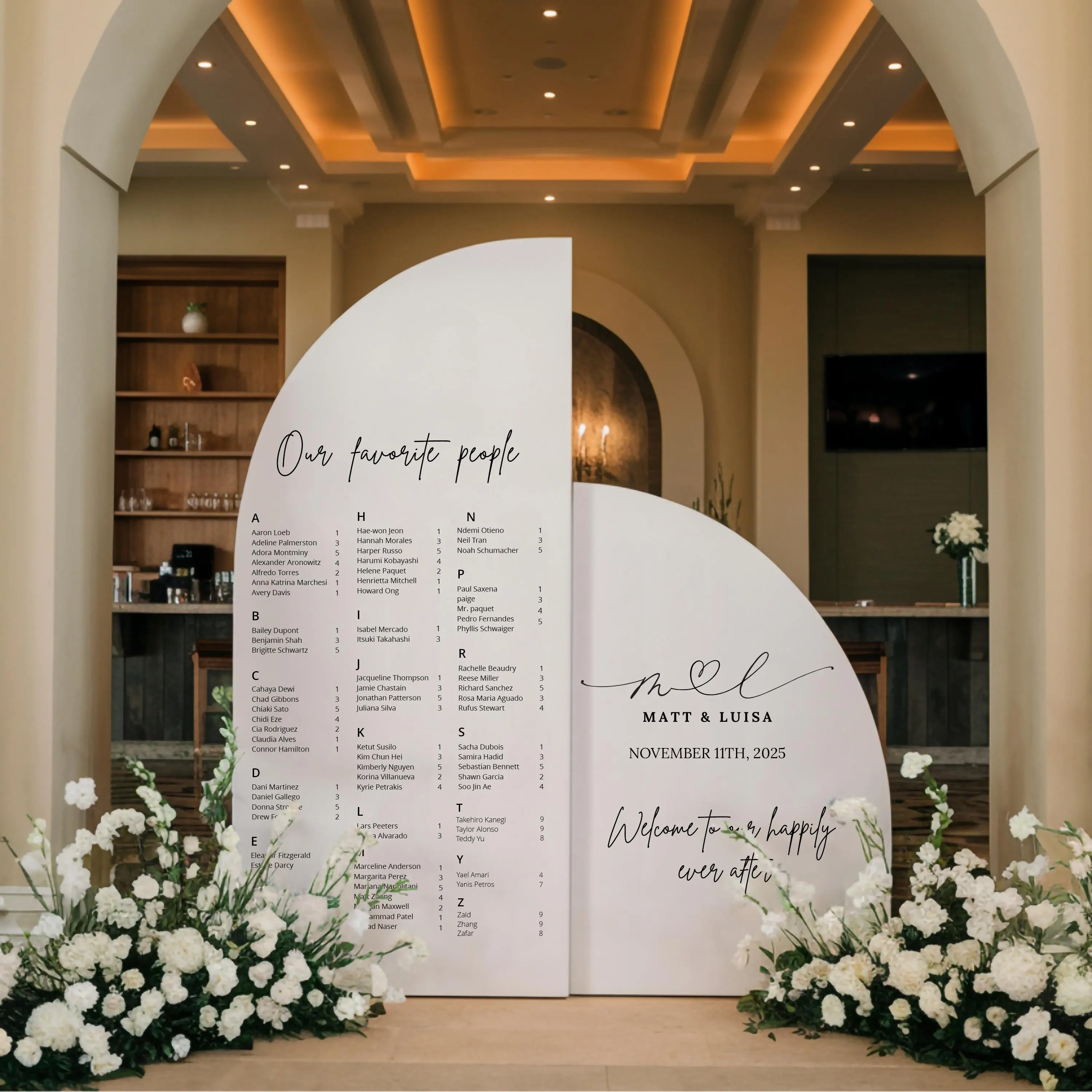 Half Arch,Arch Backdrop,Arched Backdrop,Wedding Backdrop,Wedding Decor,Boho Wedding,Bridal Shower,Baptism,Custom Backdrop,Welcome Sign,Seating Chart,Winter Wedding
