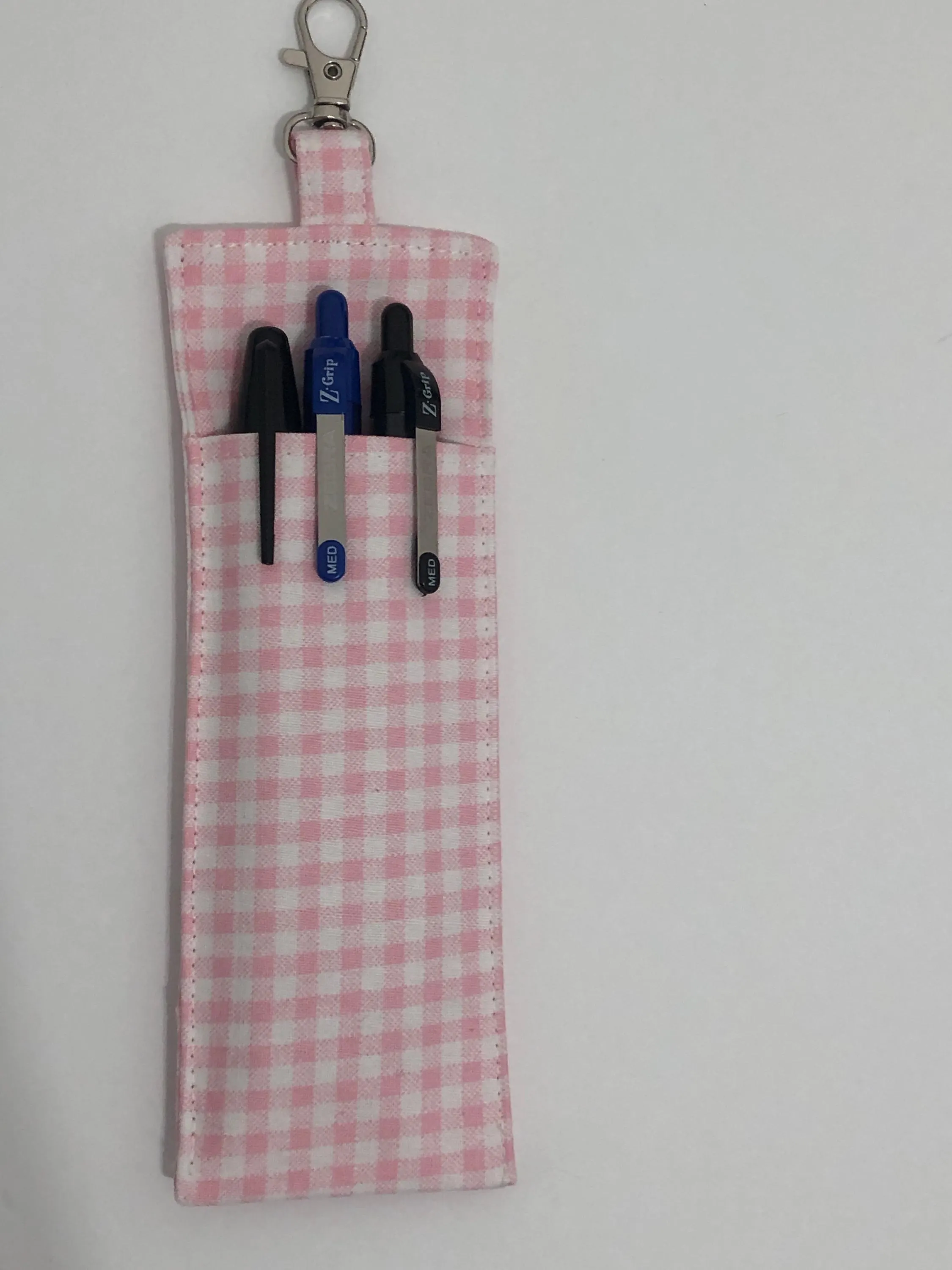 Pen Pencil reading glasses holders for work teachers students nurses pen holders pocket pouch for lanyard- choose fabric