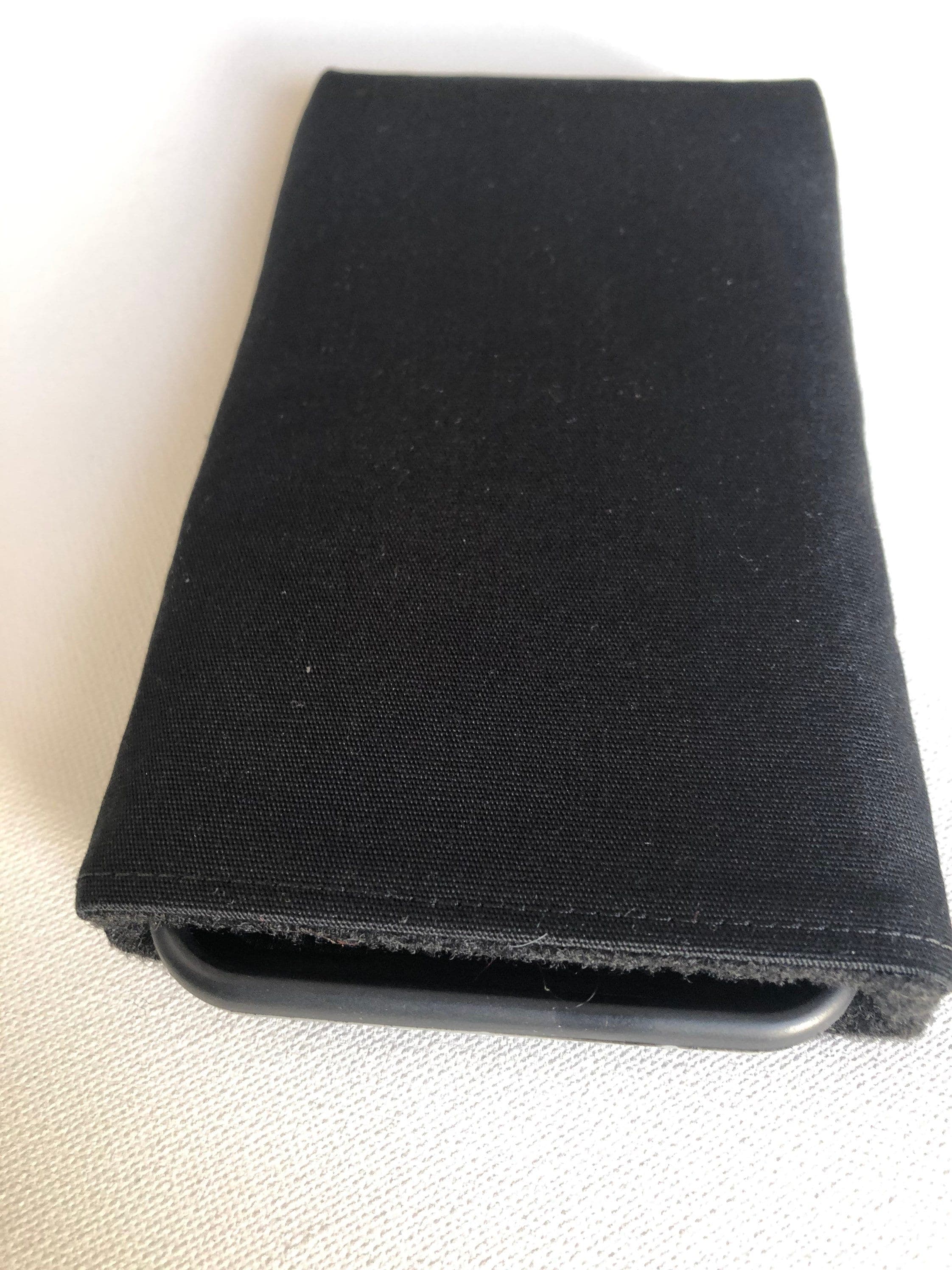 Any Samsung Galaxy, iPhone,Google Pixel, or other cell phone device case wallet pouch,Smart phone cover sleeve pocket case pouch-Solid Black - image 2