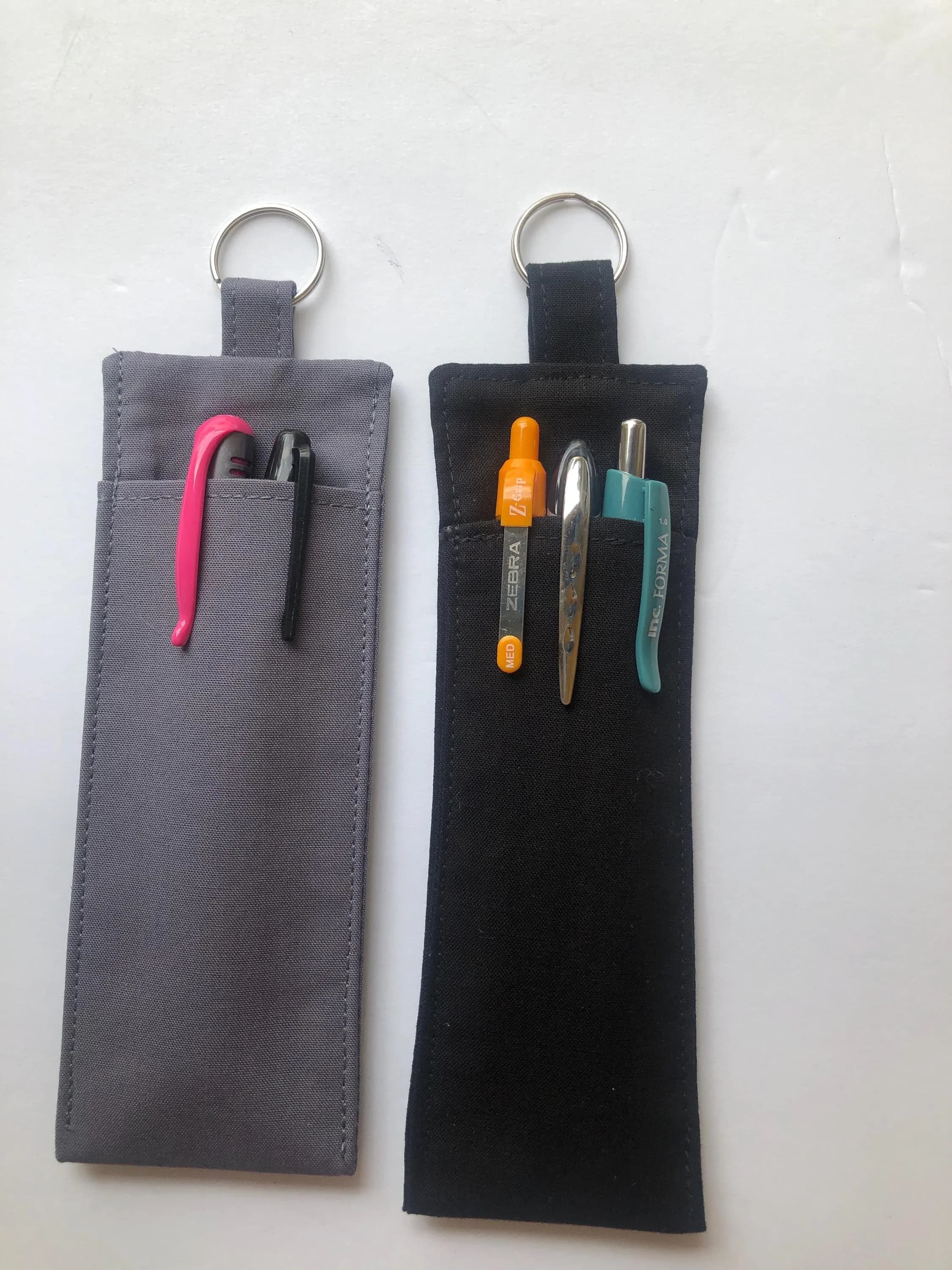 Pen Pencil holders for teachers students nurses pen holders pocket pouch for lanyard - image 3