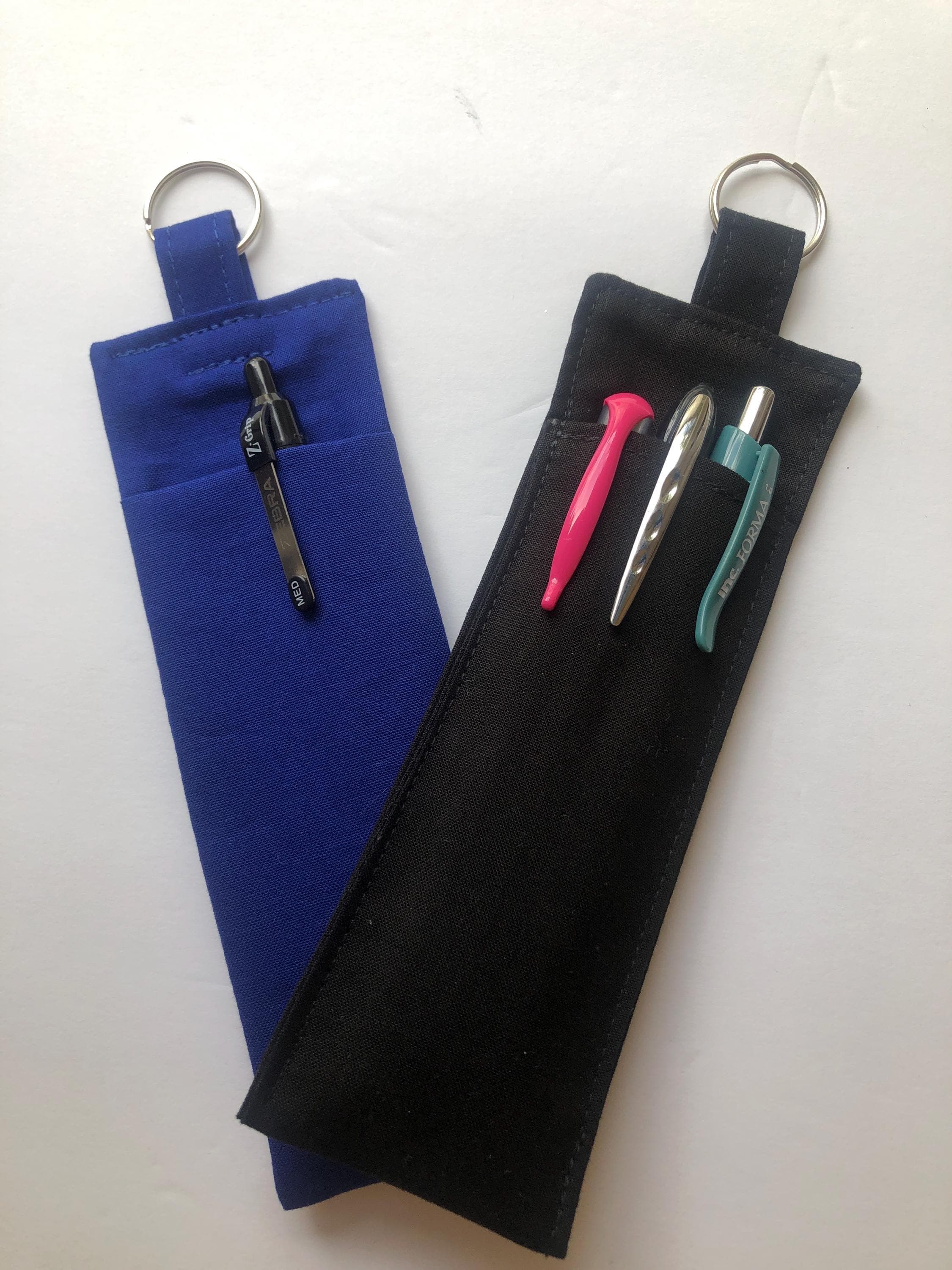 Pen Pencil holders for teachers students nurses pen/reading glasses holders pocket pouch for lanyard