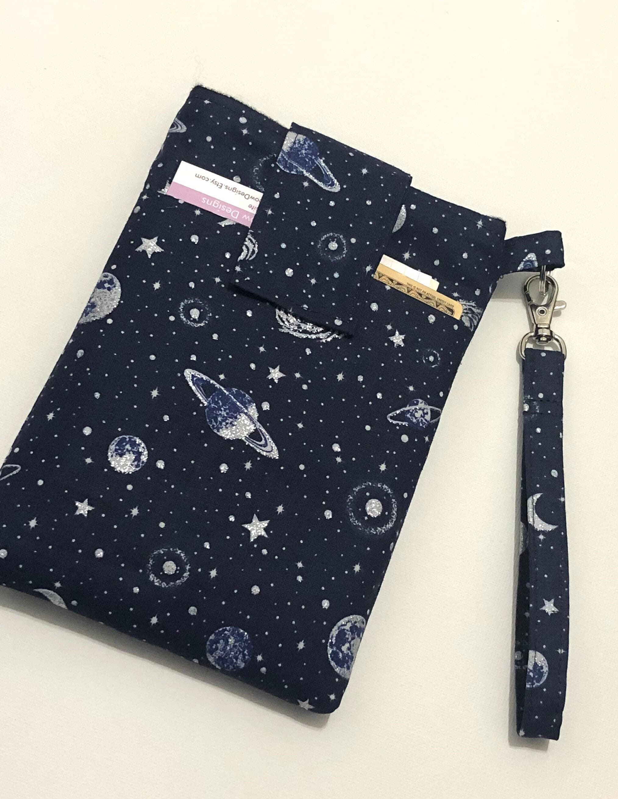 Apple iPhone 18 17 16 15 14 pro max,any Samsung Galaxy s26 s25 s24 S23 plus cellphone WRISTLET pouch,any other smartphone -Glitter Planets - image 4
