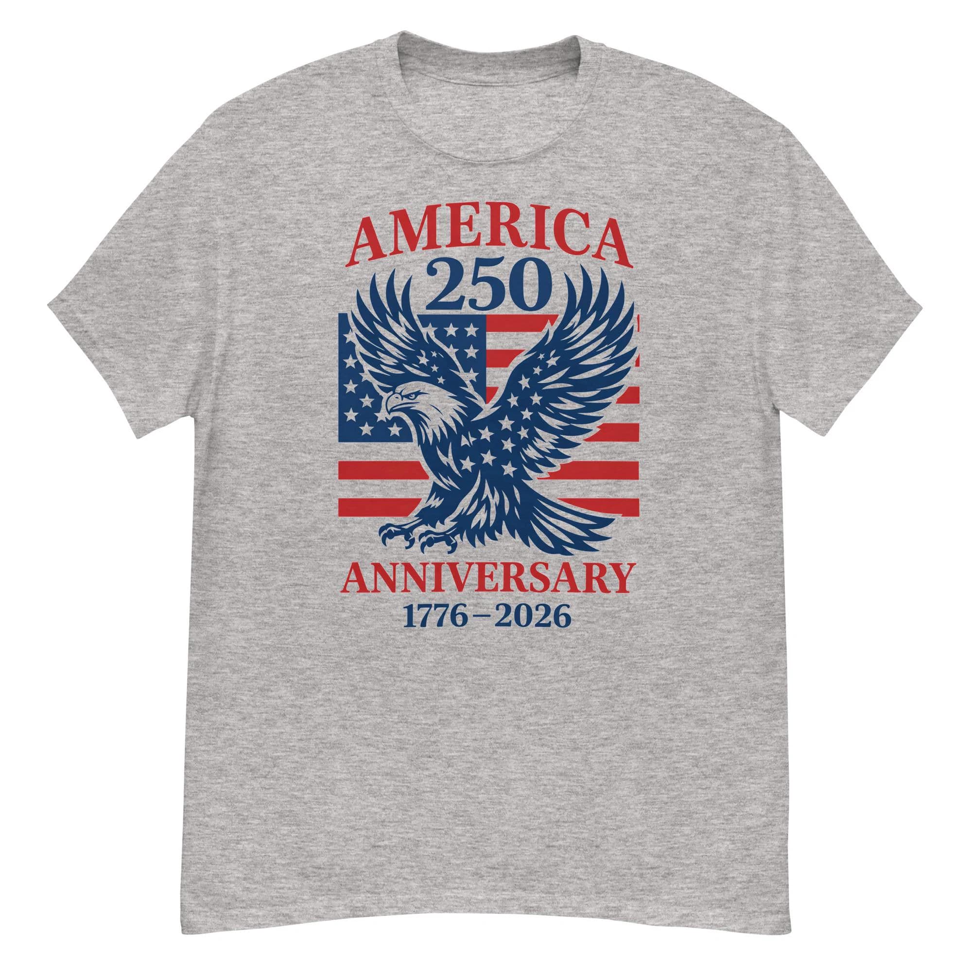 Patriotic Eagle USA T-shirt, 250th Anniversary America Shirt, 250 Years of Freedom Tshirt