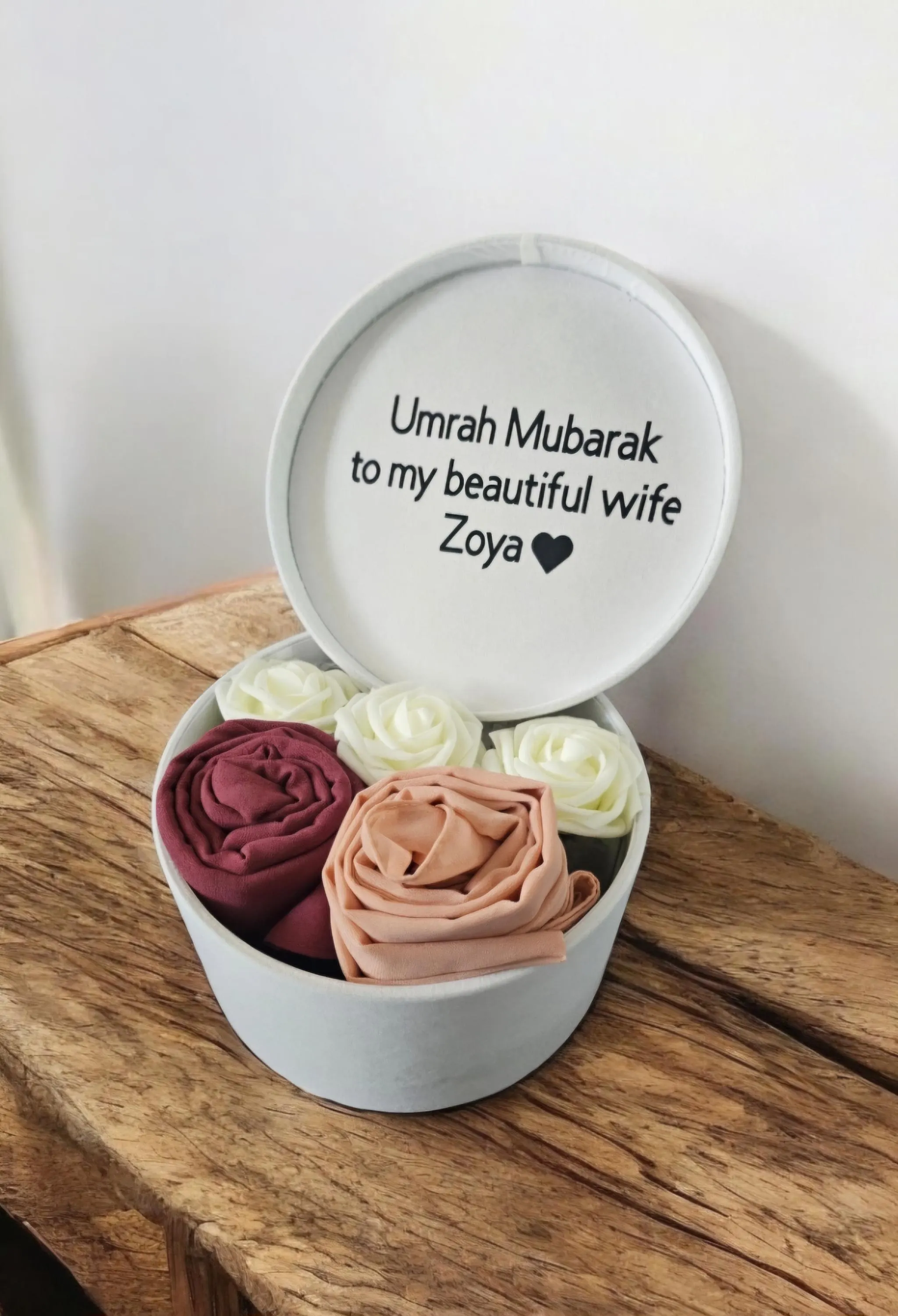 Hijab box gift set, customised gift box for her, custom gift set for Muslim, gift for her, hijab gift set,revert gift, Hajj Gift,eid gift - image 5