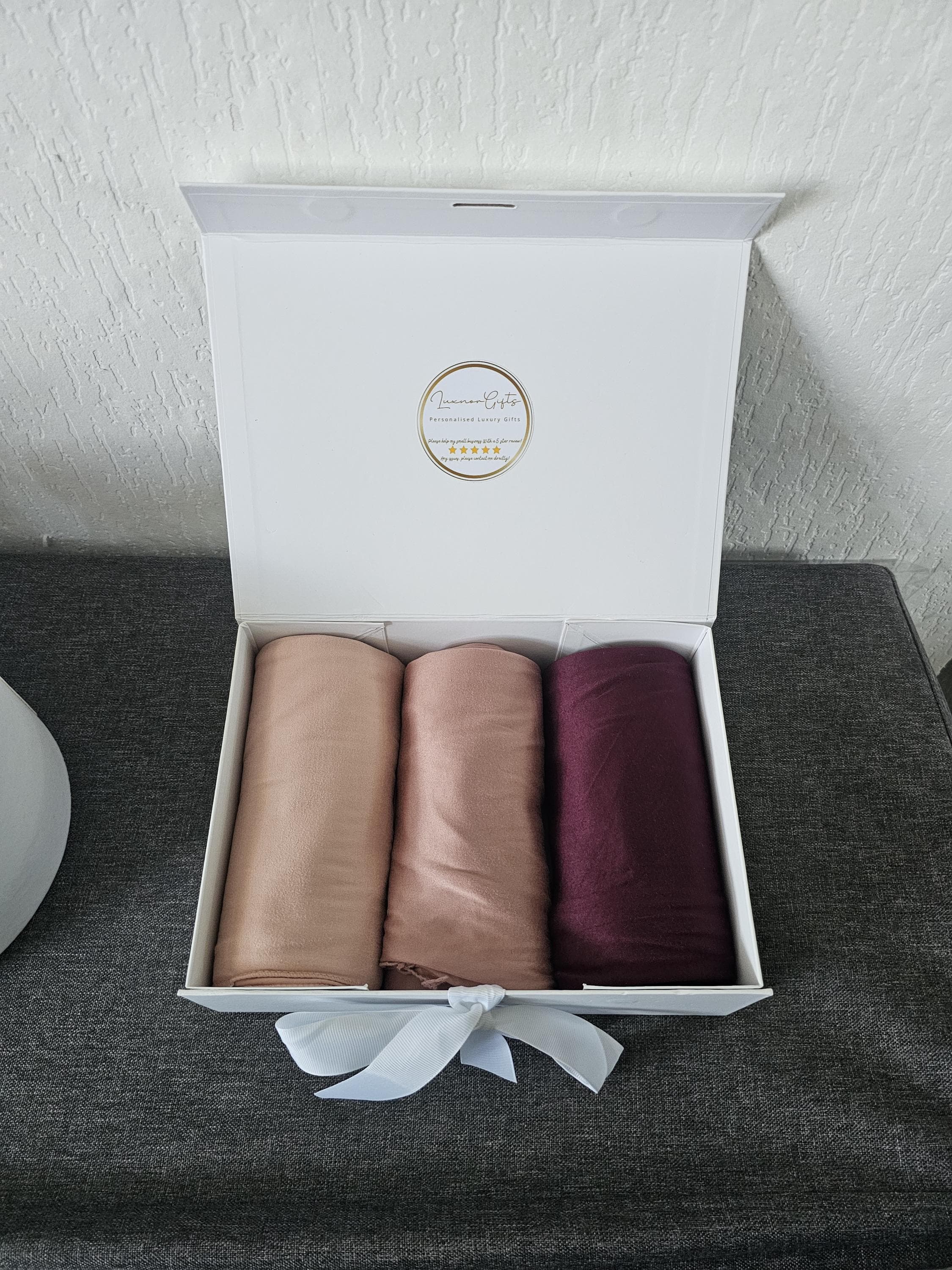 Hijab box gift set, customised gift box for her, custom gift set for Muslim, gift for her, hijab gift set,revert gift, Hajj Gift,eid gift - image 2