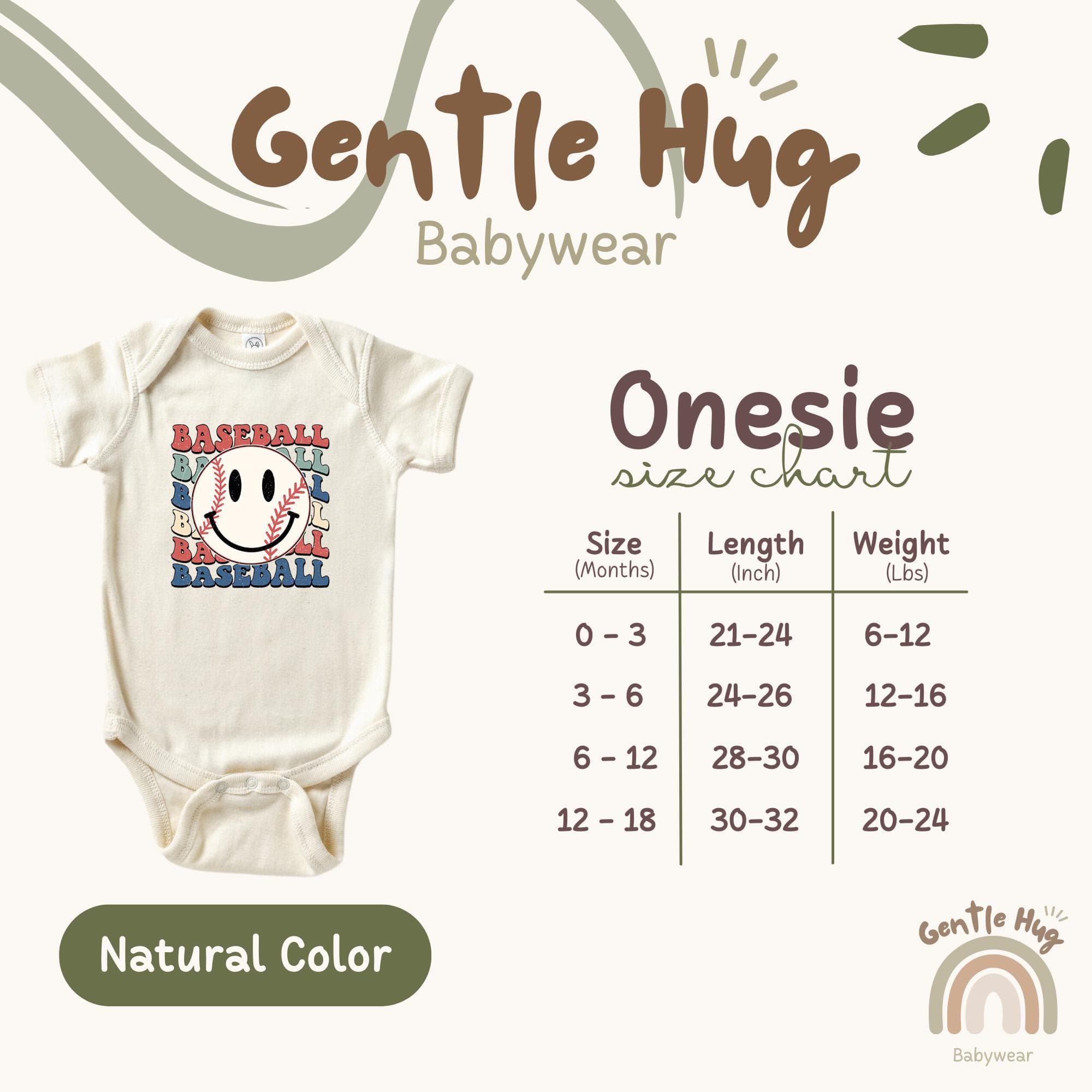 Retro Baseball Apparel - Funny Baseball Bodysuit - Cute Natural Apparel - Take Me Out To The Ball Game Day Baby Apparel - Newborn Baby Gift - image 5