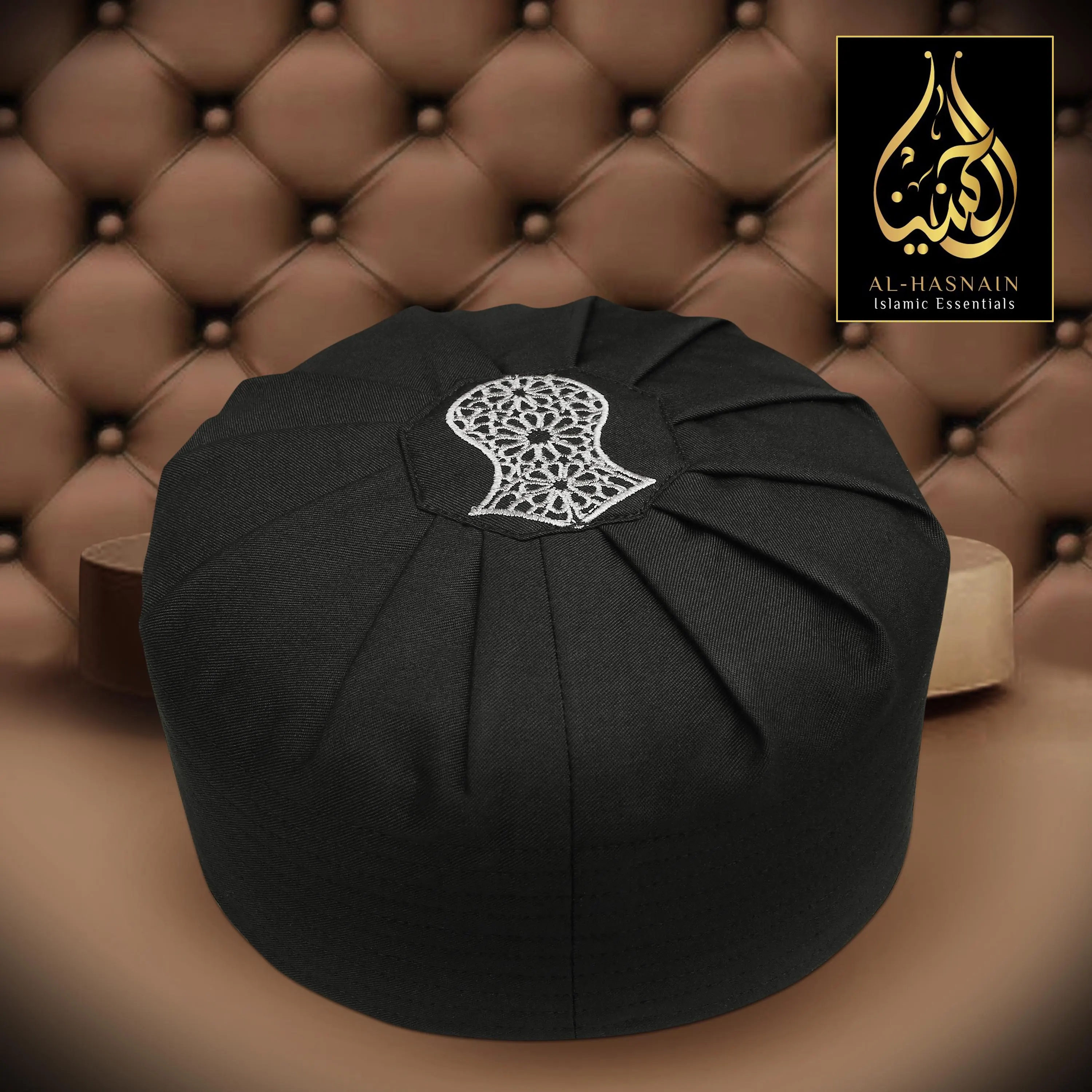 Islamic Hats Kufi Nalayn Design Cotton - image 5
