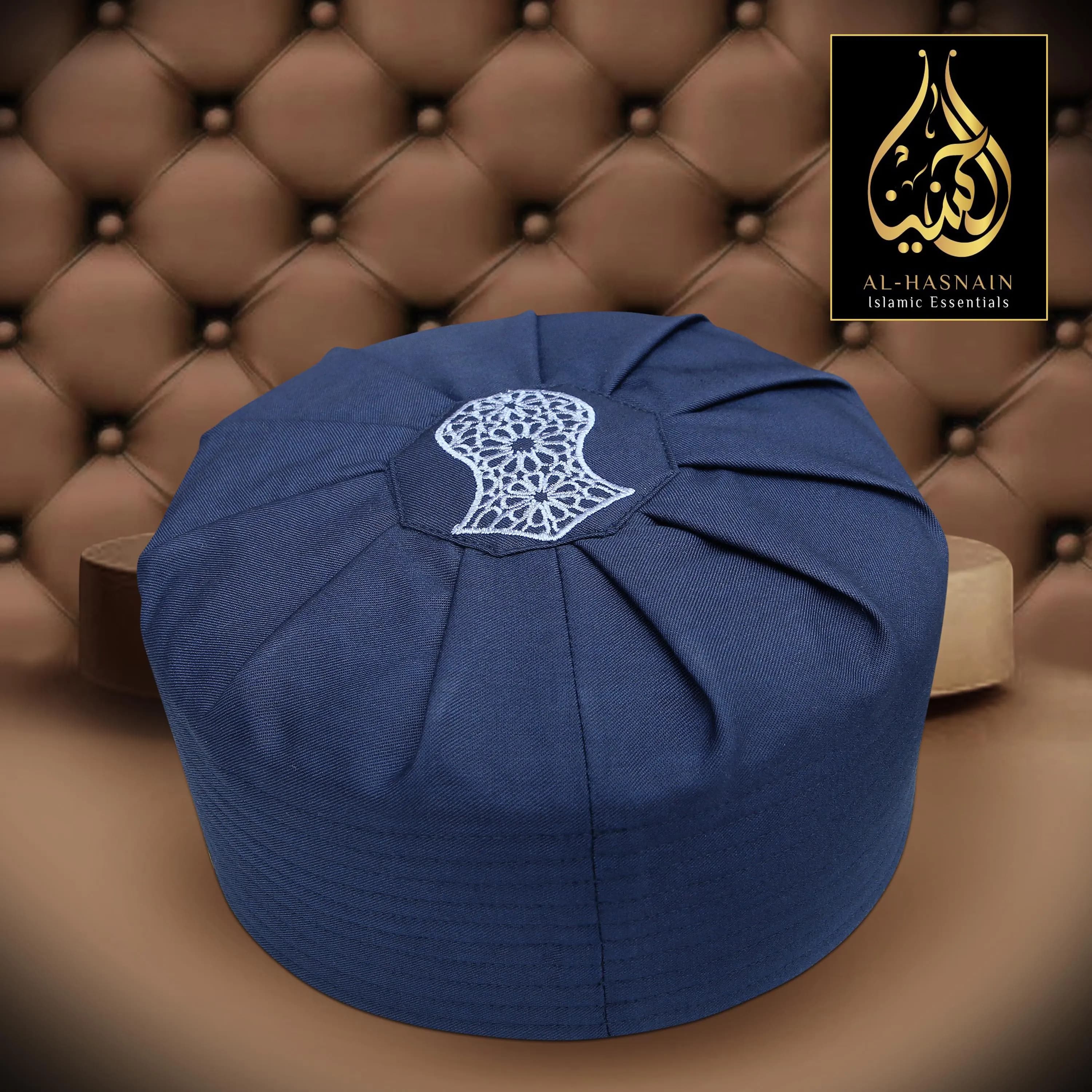 Islamic Hats Kufi Nalayn Design Cotton