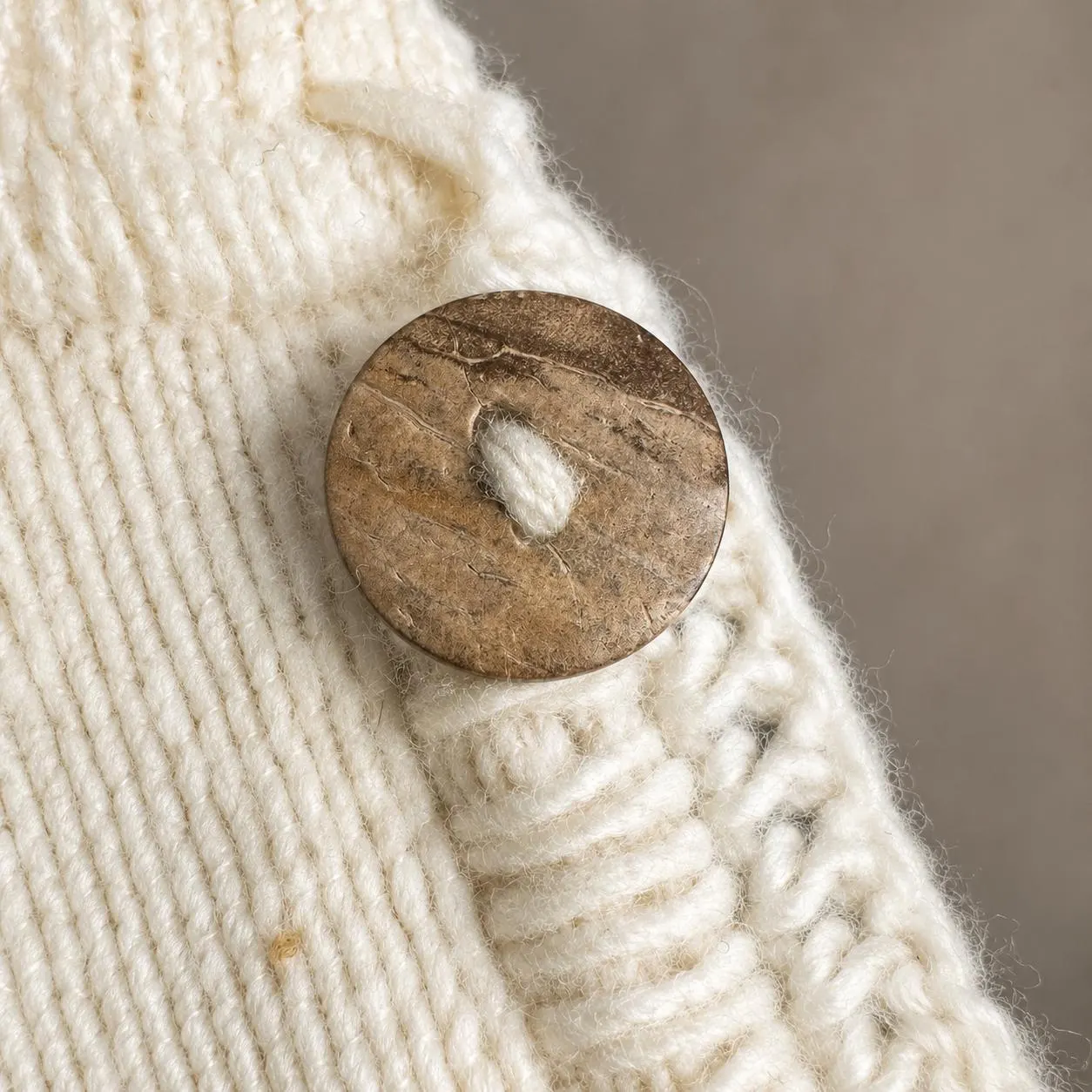100% Andean Wool Hooded Poncho for Men & Women | Winter Pullover Outerwear - image 3