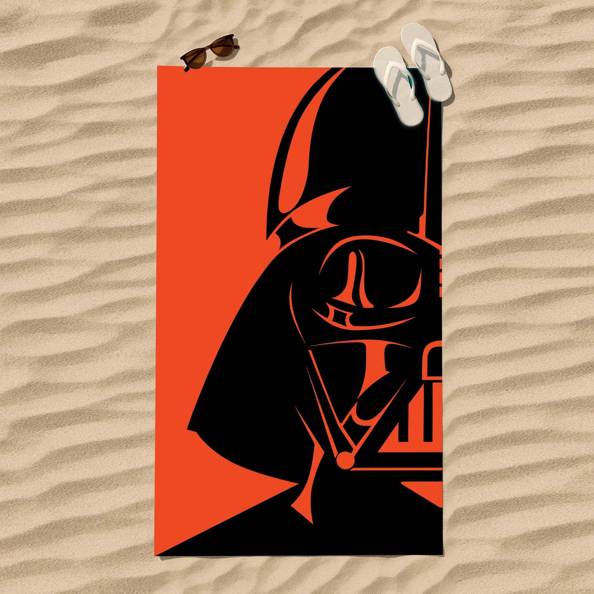 Darth Vader Star Wars Towel, Dark Side Gift, Sci Fi Beach Towel, Vader Fan Towel, Movie Themed Towel, Galaxy Force Towel, Space Villain Gift - image 3