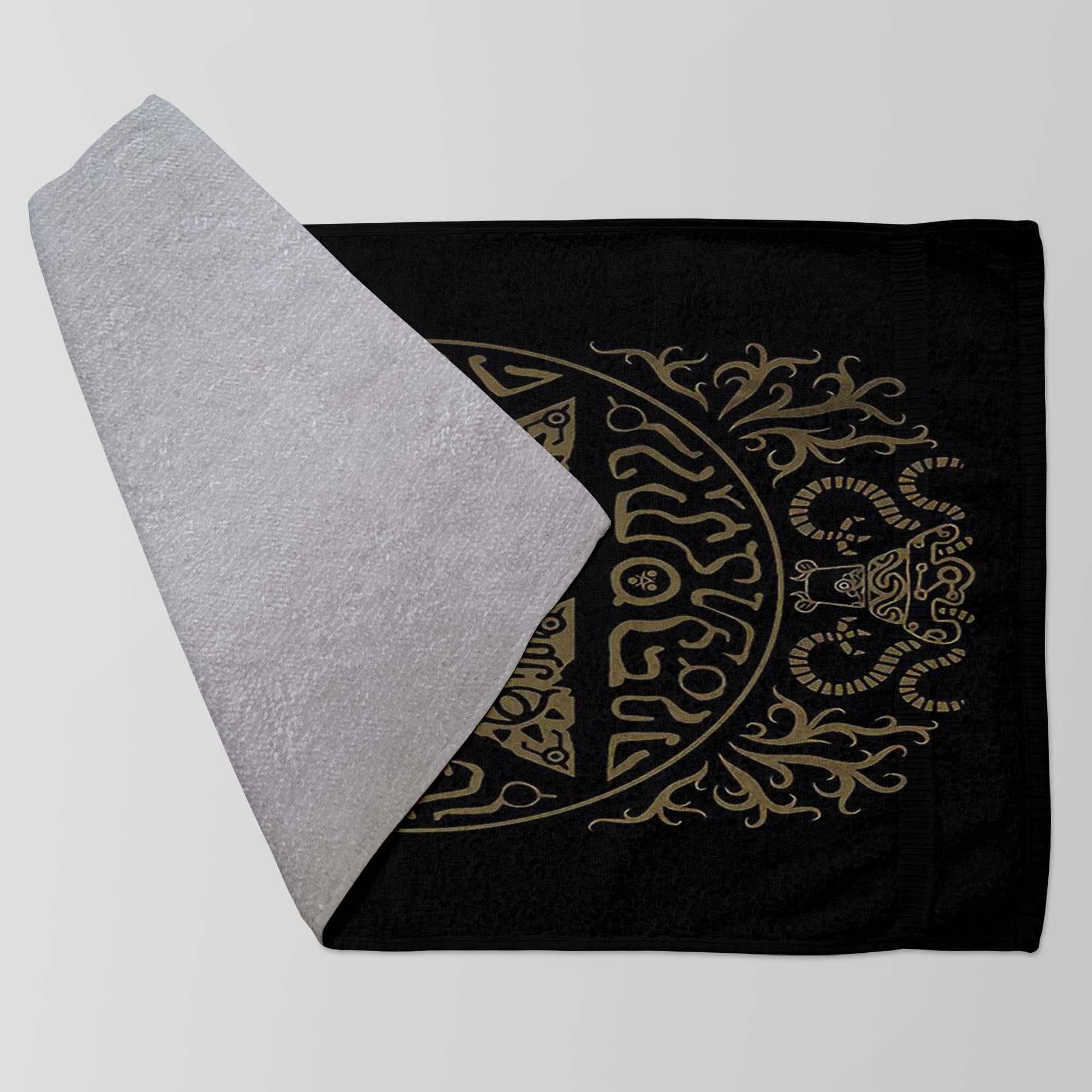 Zelda Beach Towel, Triforce Gift, Hylian Symbol Towel, Gamer Pool Towel, Fantasy Towel, Cosplay Accessory, Game Towel - image 5