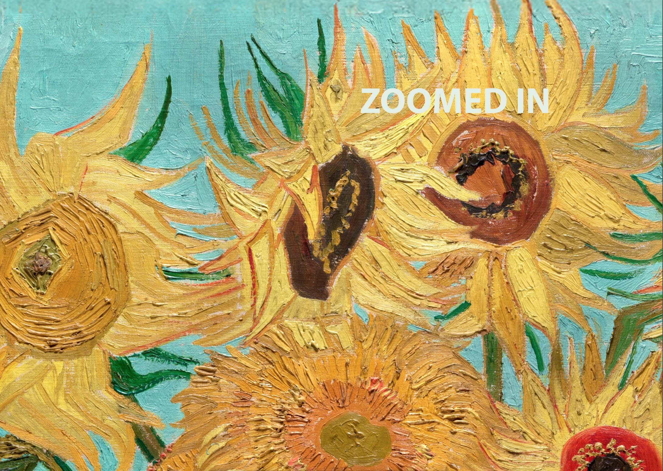 Van Gogh Sunflowers Print: Vintage Floral Oil Painting (Digital Download) - image 2